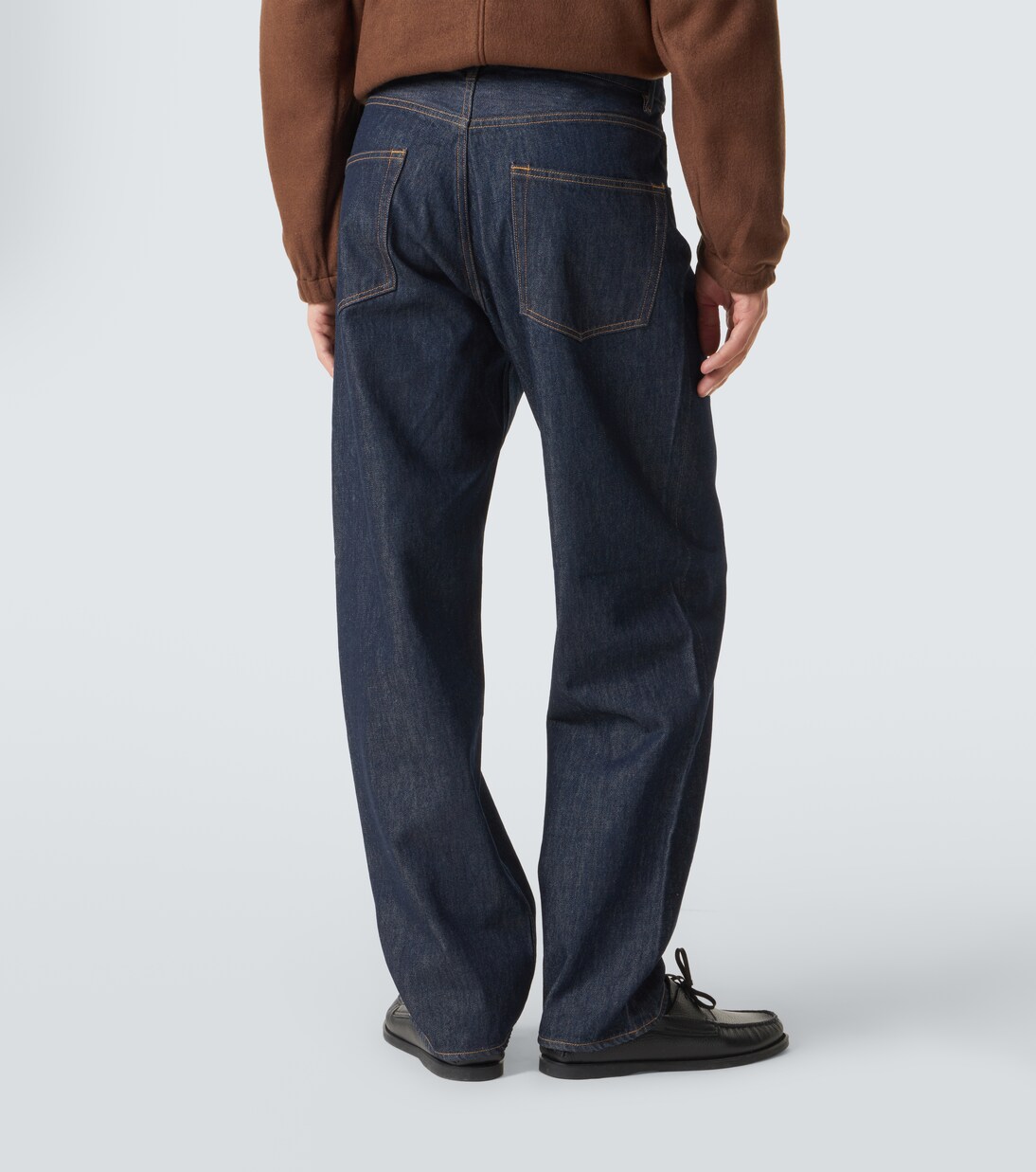 Hard Twist wide-leg jeans | Auralee