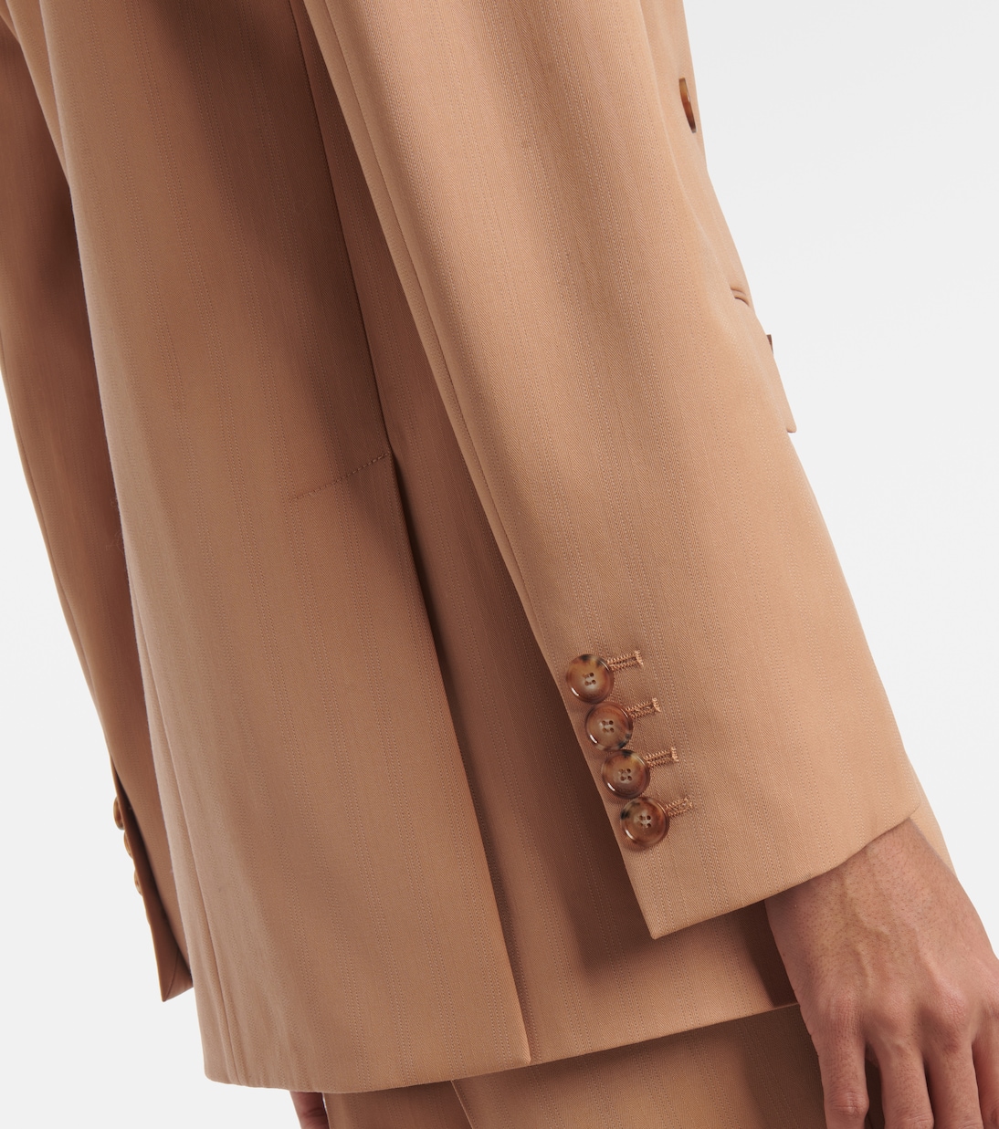 Blazer rayé en laine | Stella McCartney