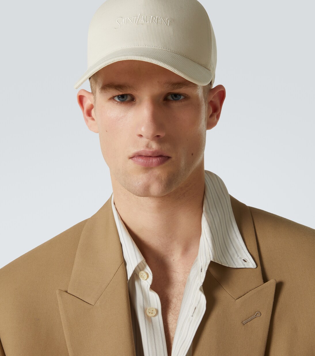 Cotton corduroy baseball cap | Saint Laurent