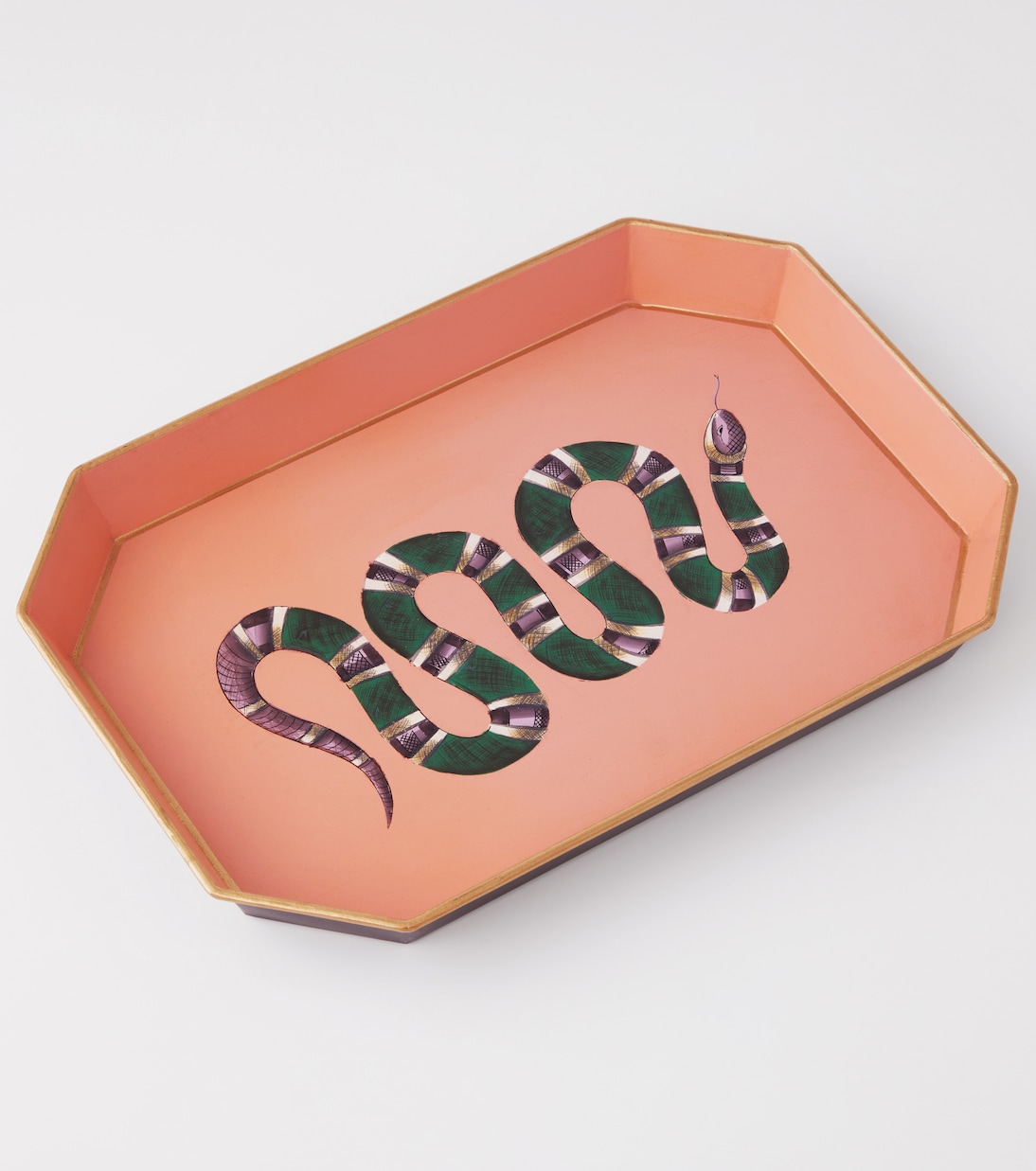 Painted iron decorative tray | Les-Ottomans