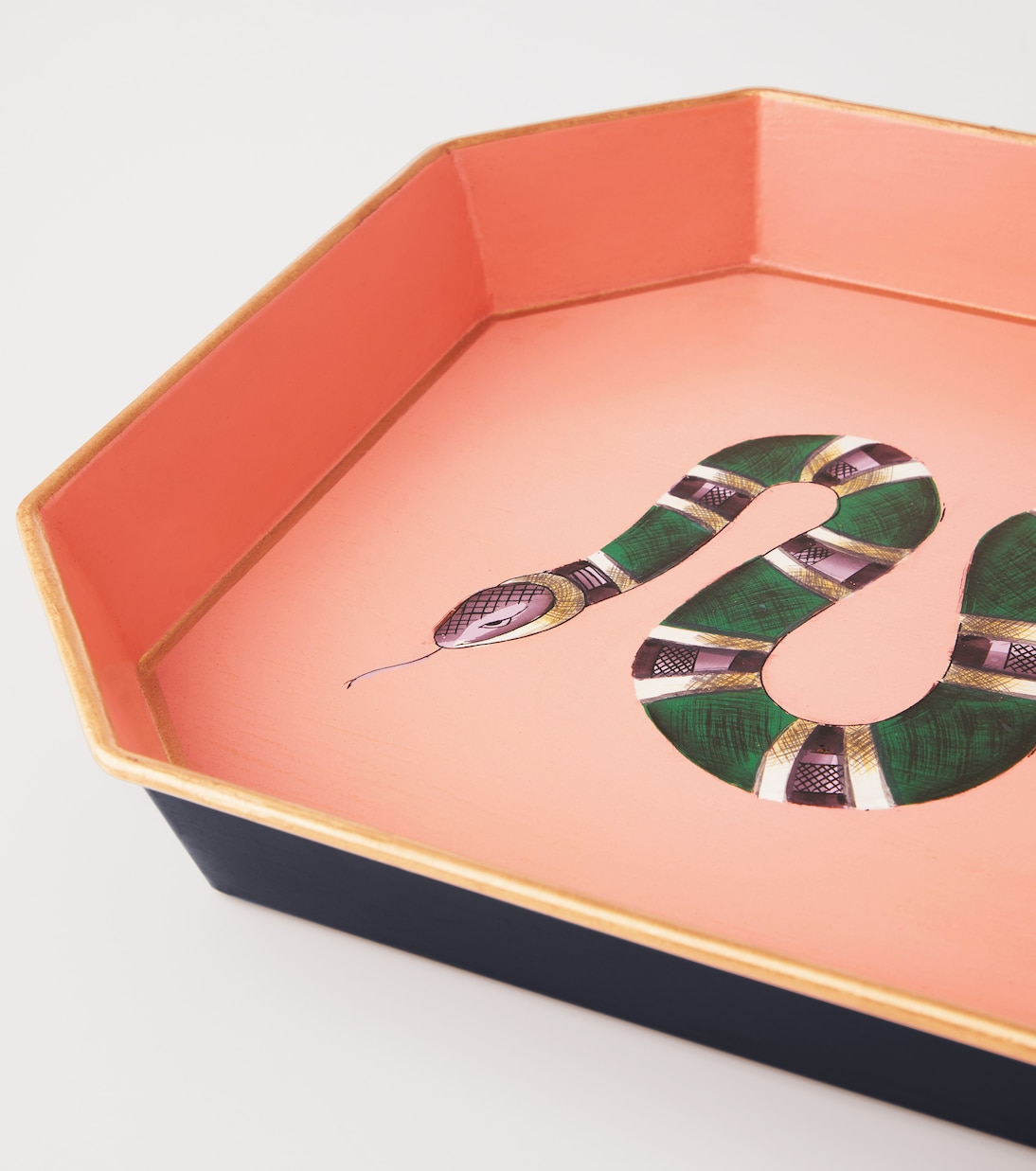 Painted iron decorative tray | Les-Ottomans