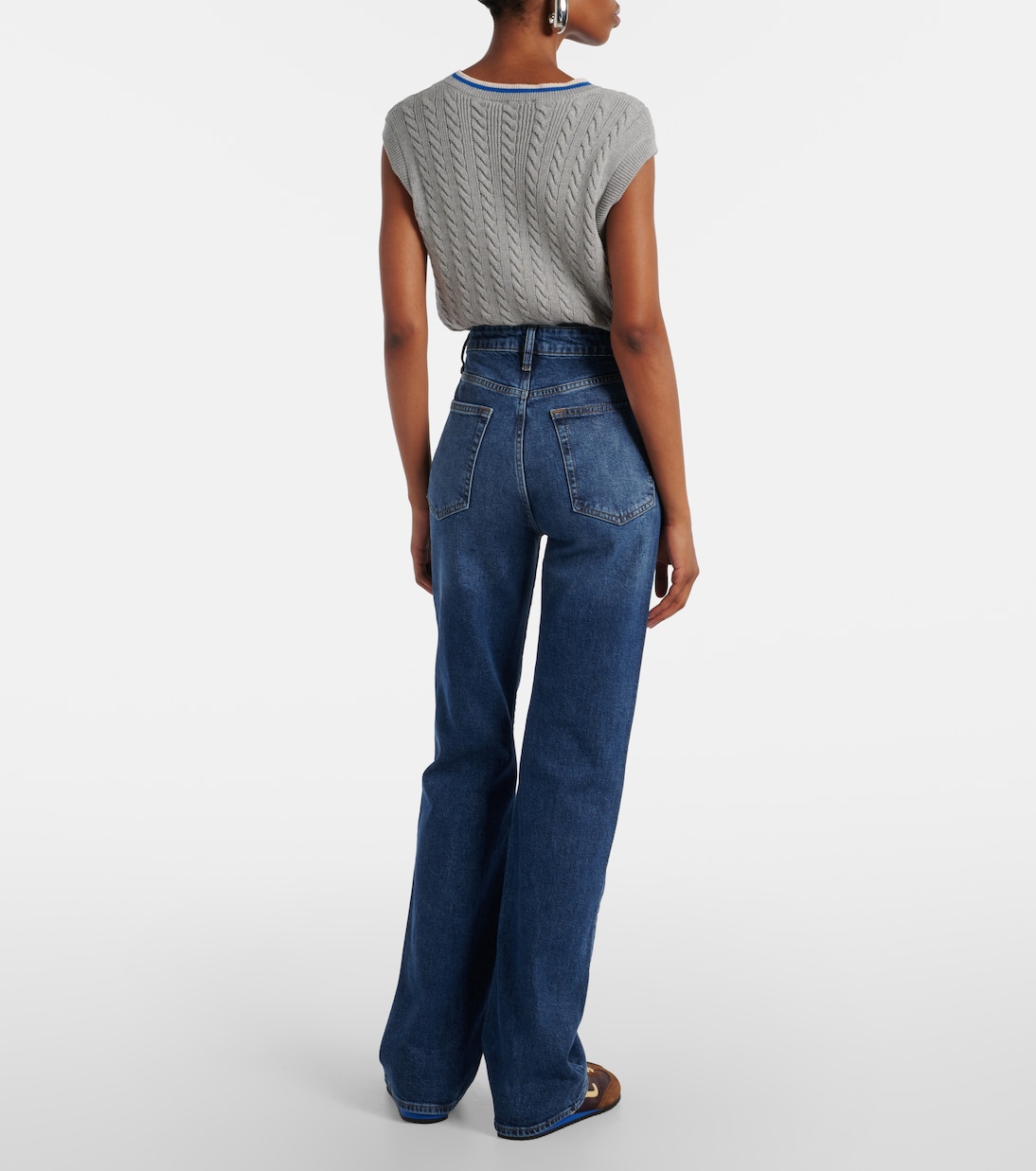 Jeans bootcut Arrow de tiro alto | Frame