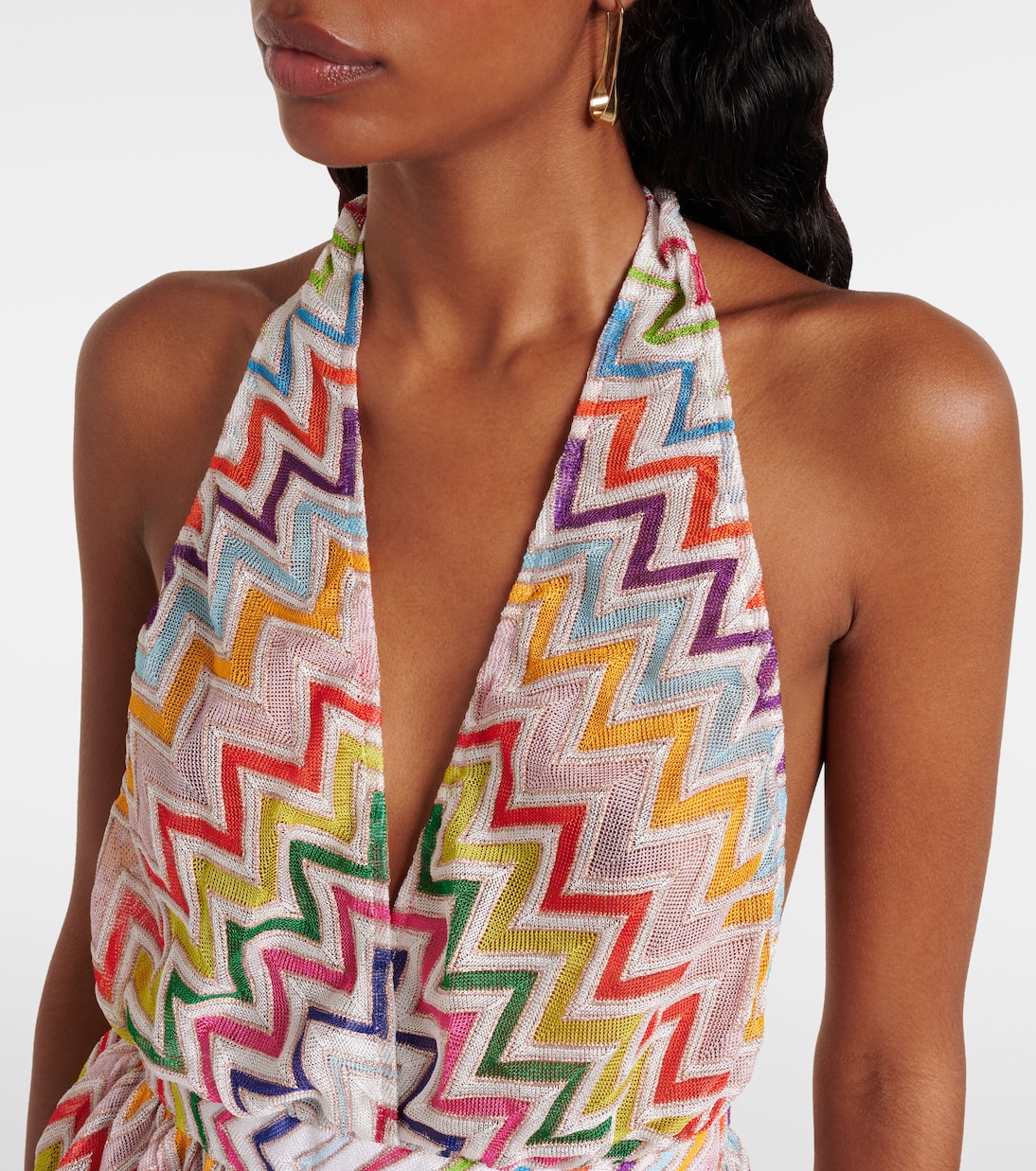 Combi-short Zigzag en lamé  | Missoni