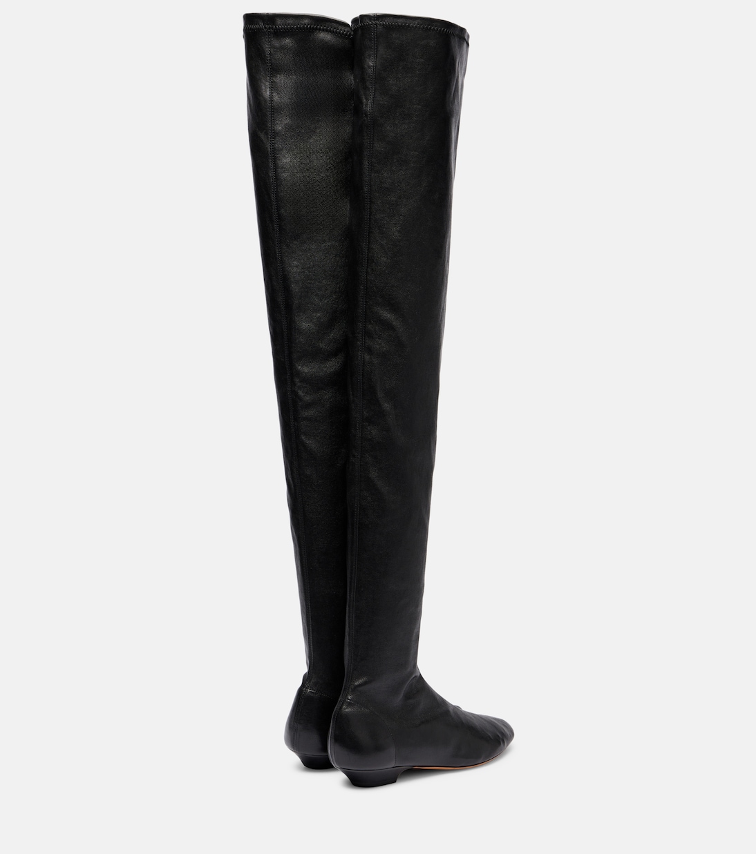 Apollo leather over-the-knee boots | Khaite