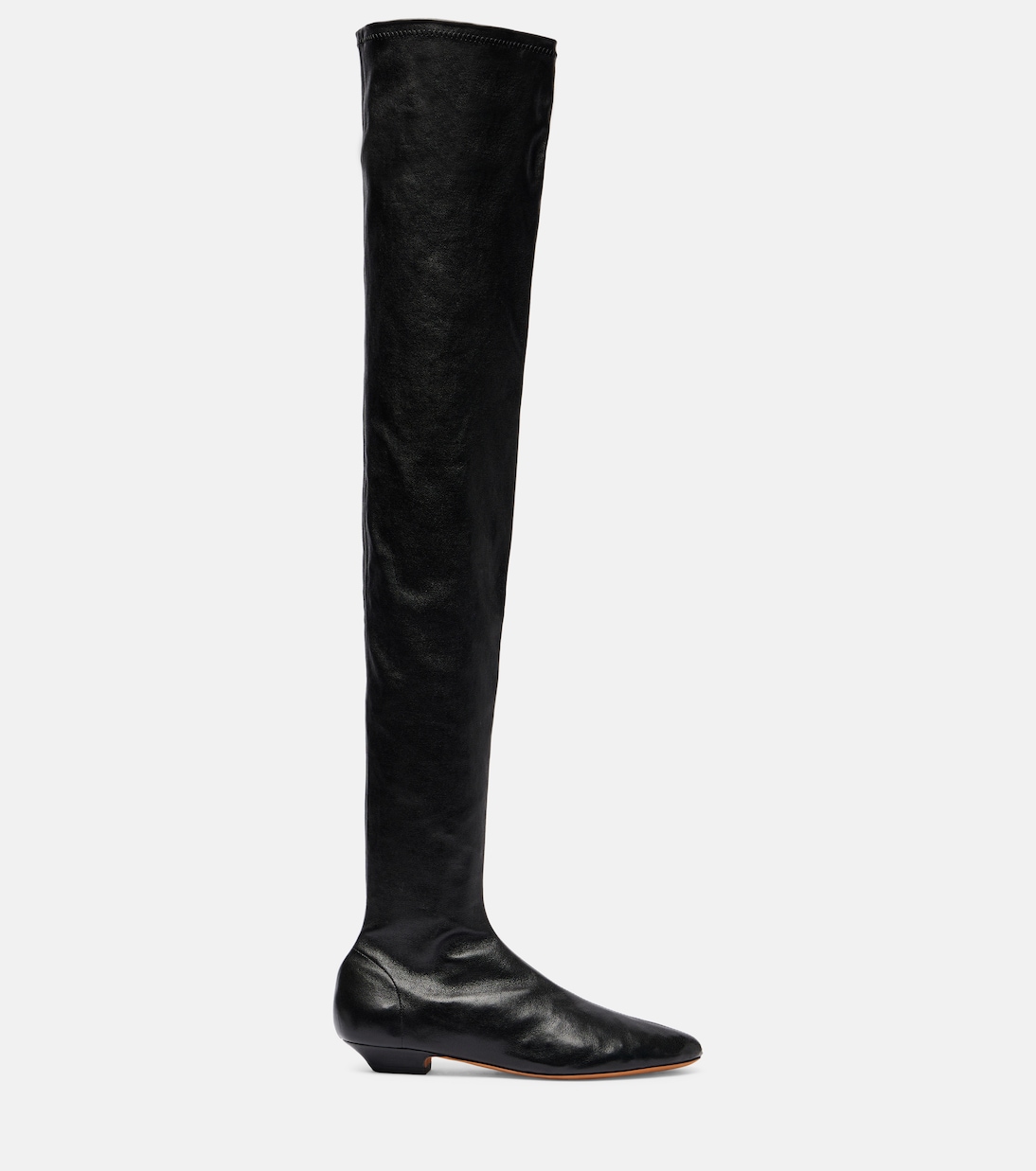 Apollo leather over-the-knee boots | Khaite