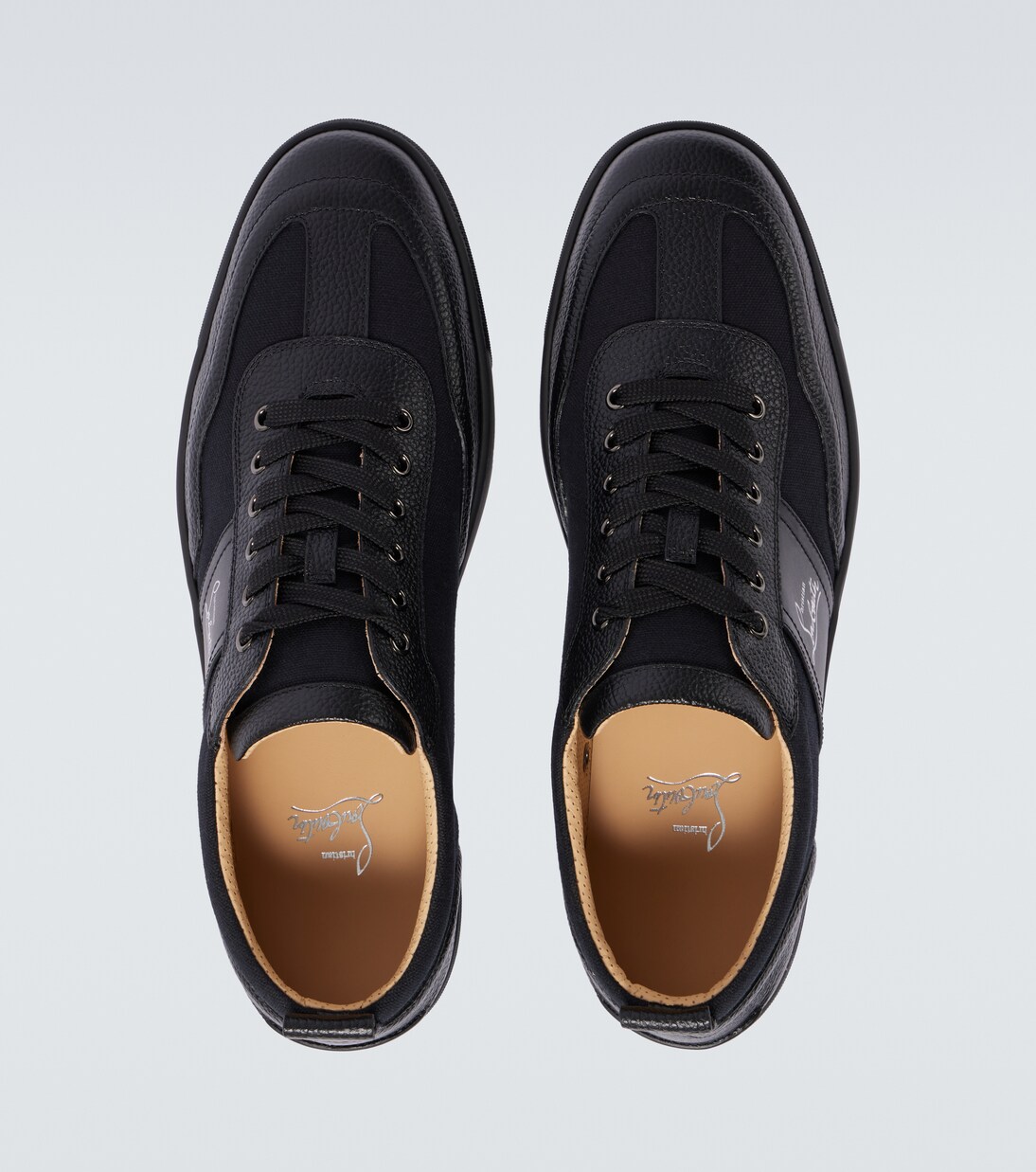 Retero logo leather sneakers | Christian Louboutin