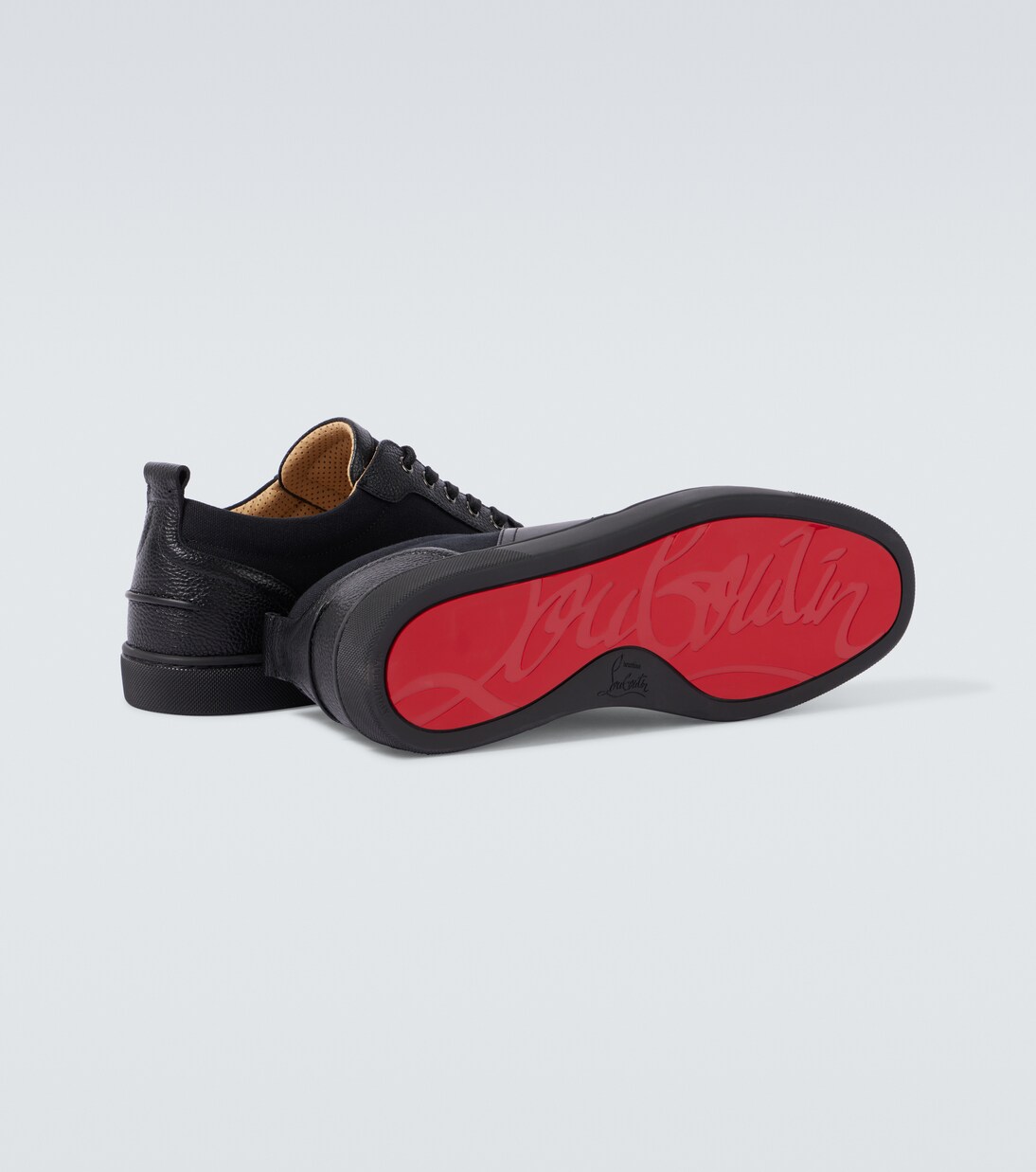Retero logo leather sneakers | Christian Louboutin