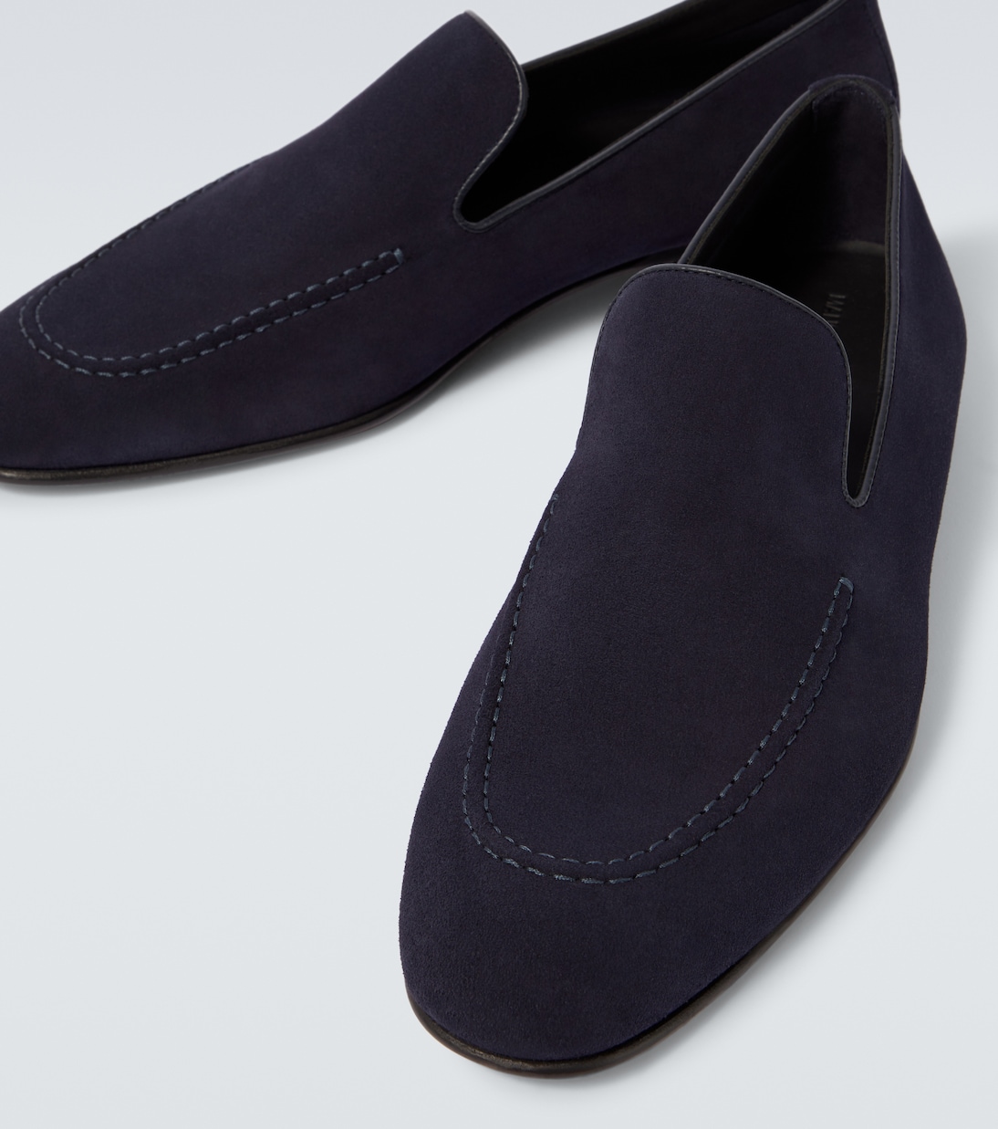 Truro suede loafers | Manolo Blahnik