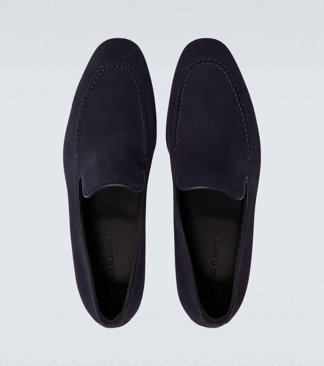 Truro suede loafers | Manolo Blahnik