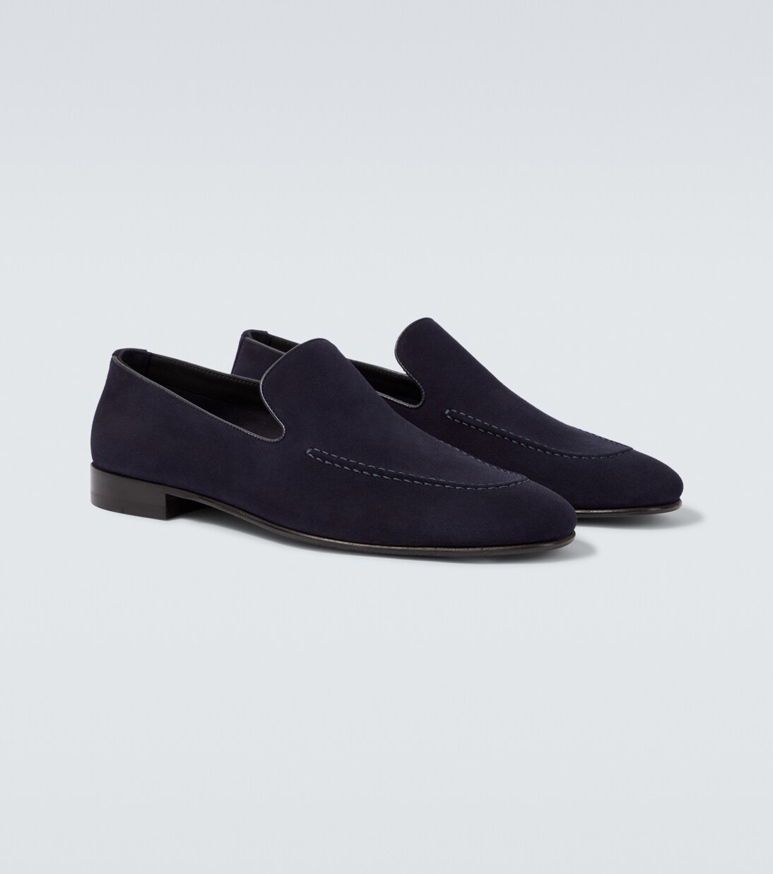 Truro suede loafers | Manolo Blahnik