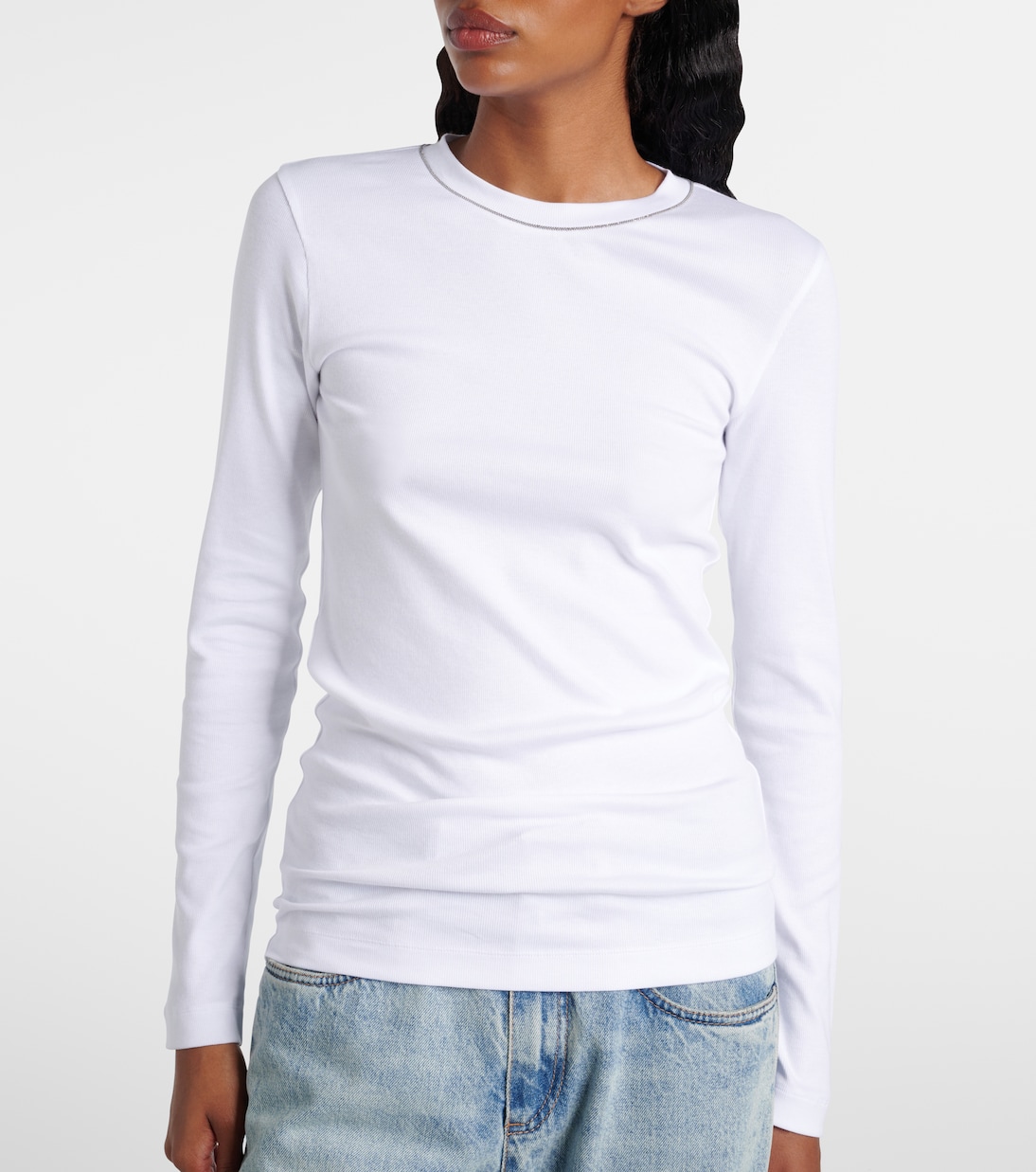 Cotton-blend top | Brunello Cucinelli