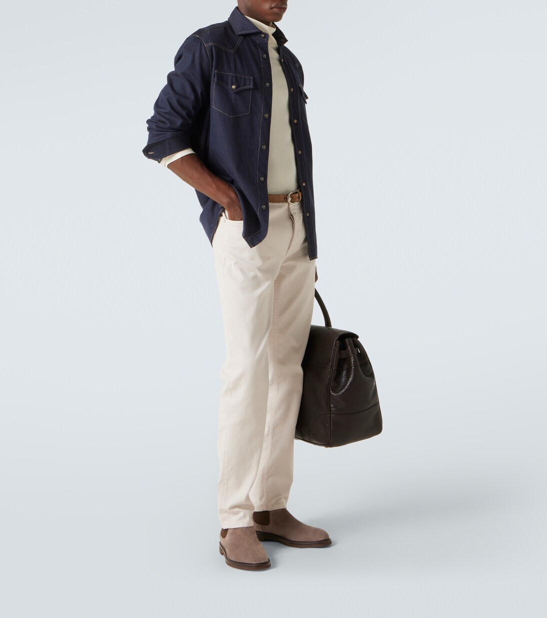 Suede Chelsea boots | Brunello Cucinelli