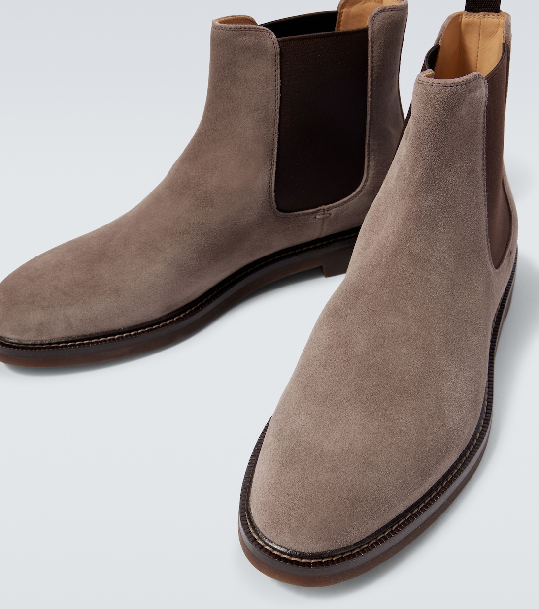 Suede Chelsea boots | Brunello Cucinelli
