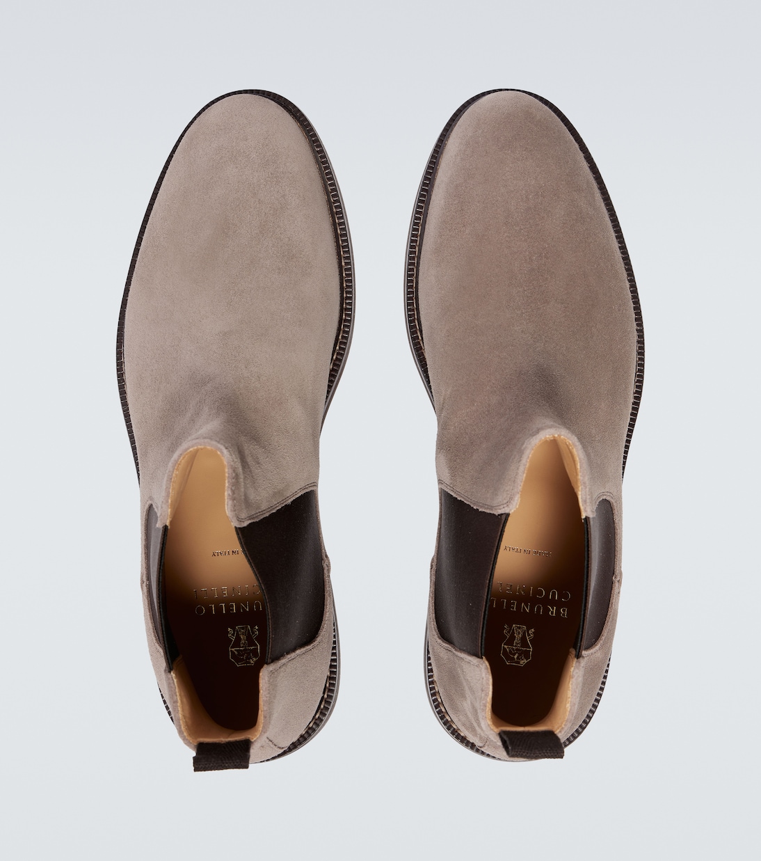 Suede Chelsea boots | Brunello Cucinelli