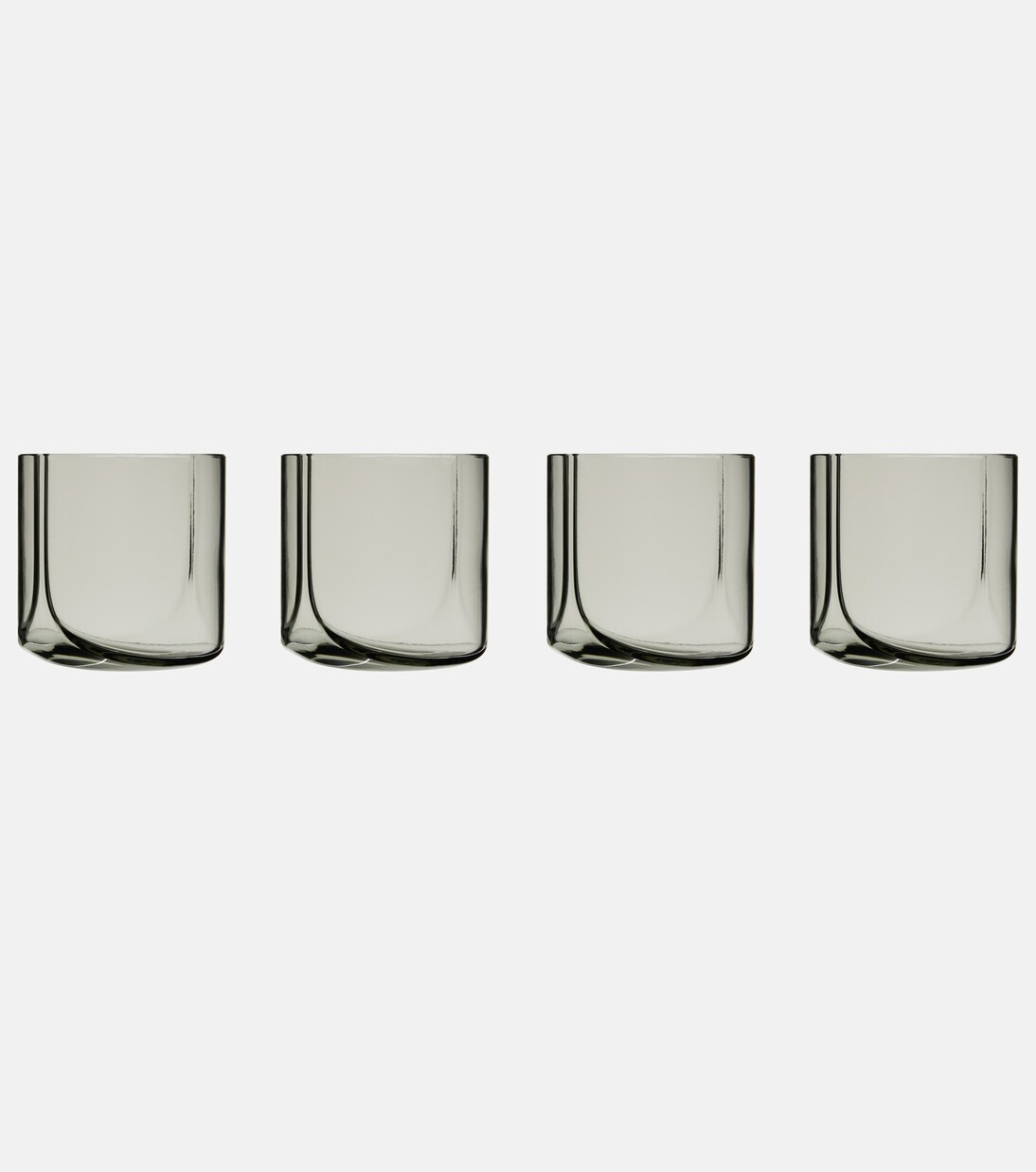 Set Hew aus vier Tumbler-Gläsern | Zaha Hadid Design