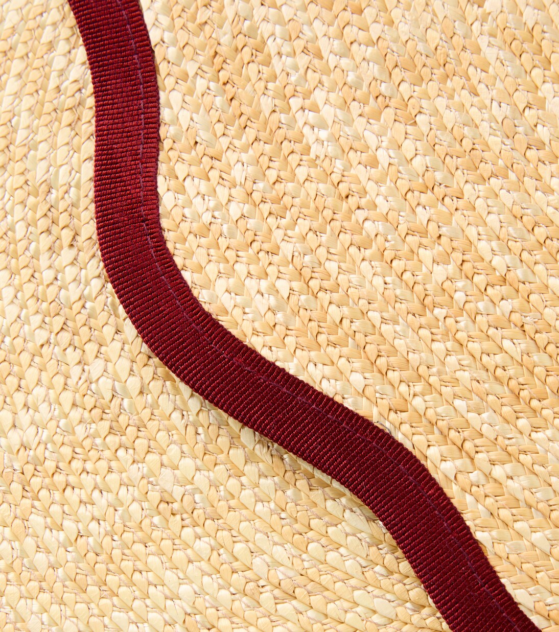 Set Cloud Solid Bordeaux aus zwei Tischsets | La DoubleJ