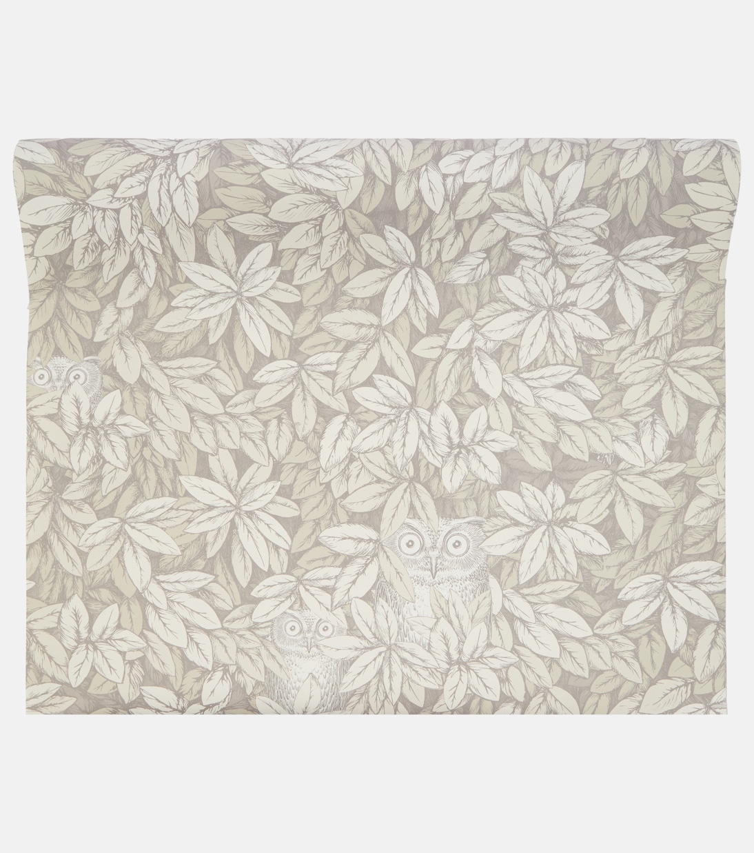 x Cole & Son Foglie e Civette wallpaper | Fornasetti