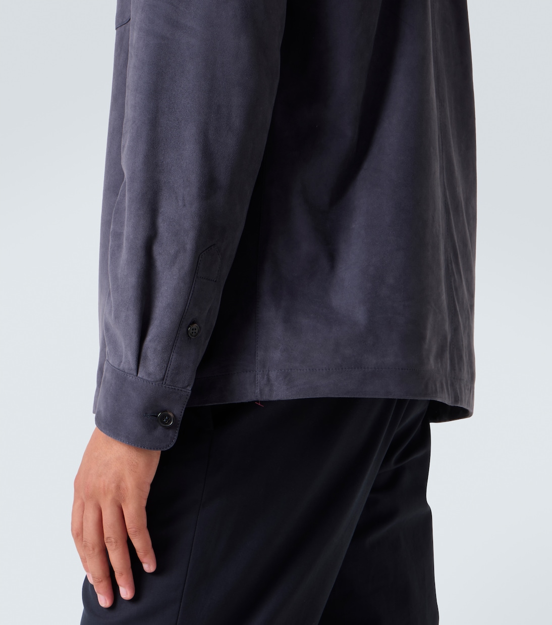 Suede overshirt | Loro Piana