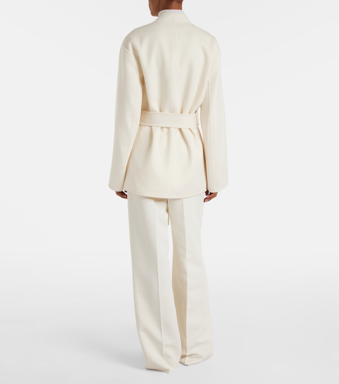 Giacca in lana con cintura | Róhe
