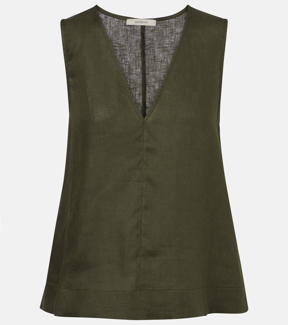 Manta linen top | Asceno