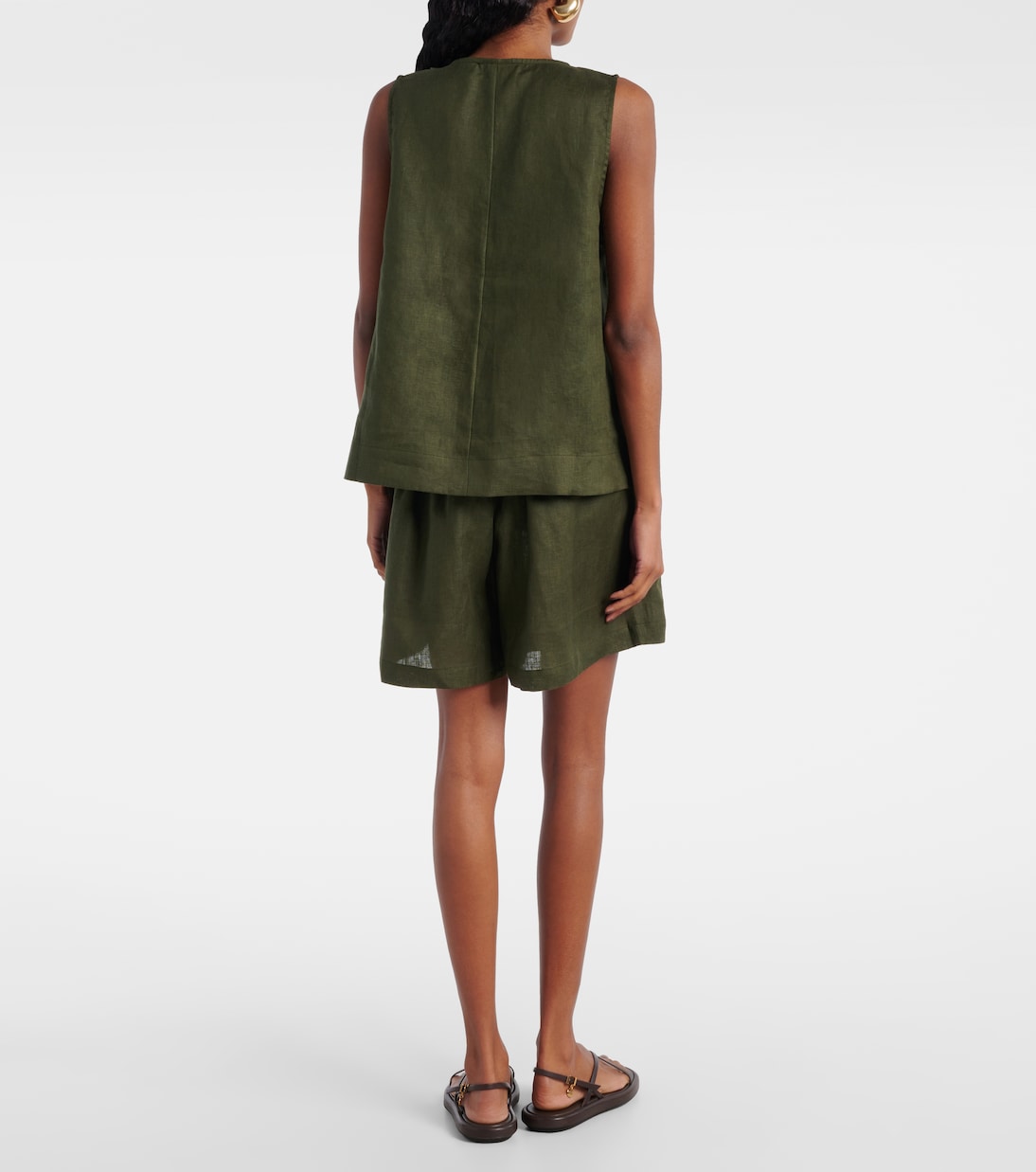 Manta linen top | Asceno