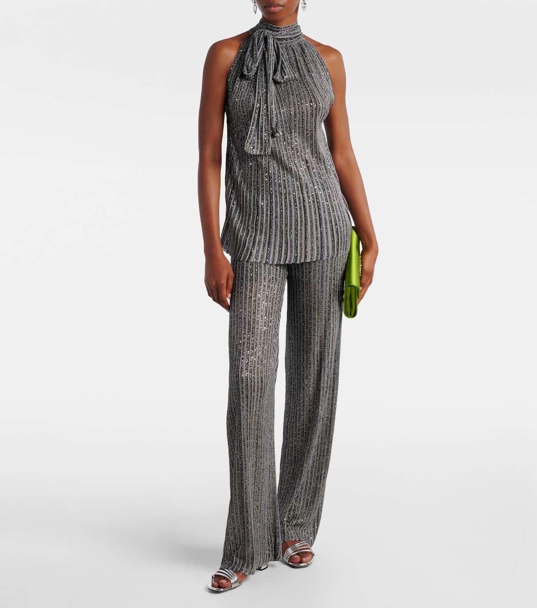 Palazzo-Hose mit Pailletten | Missoni