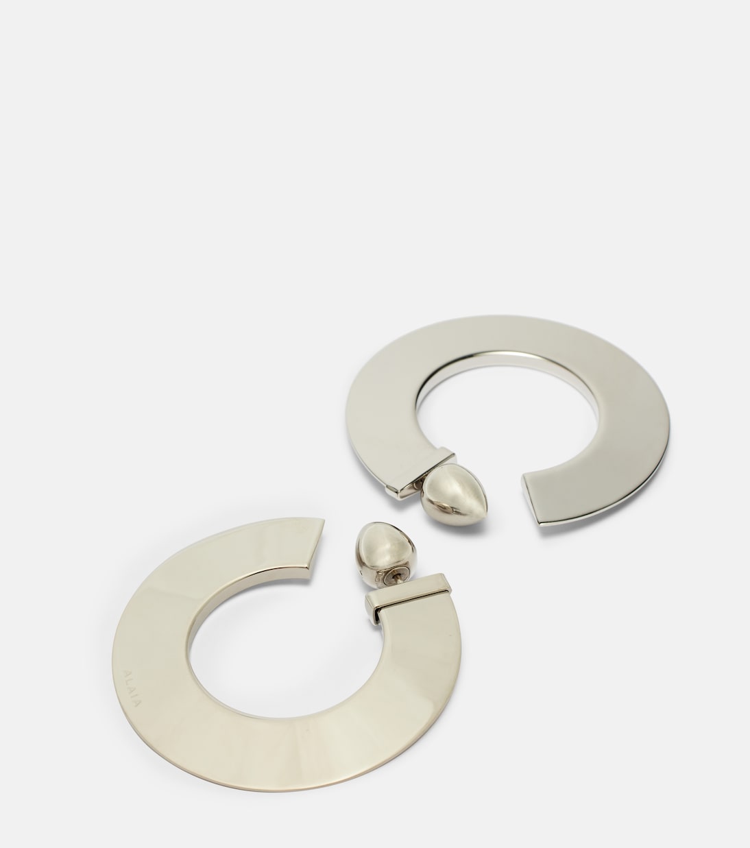 Blade hoop earrings | Alaïa