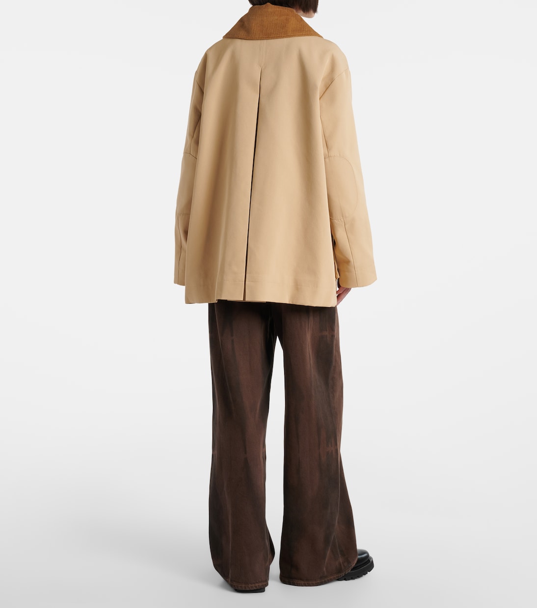 Hemdjacke aus Twill | Ganni