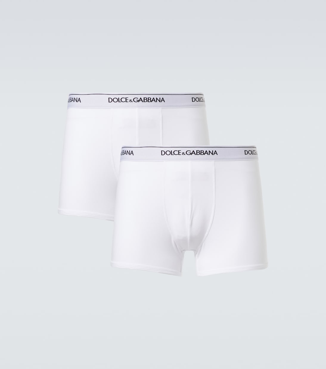 Set aus zwei Boxershorts aus einem Baumwollgemisch | Dolce&Gabbana