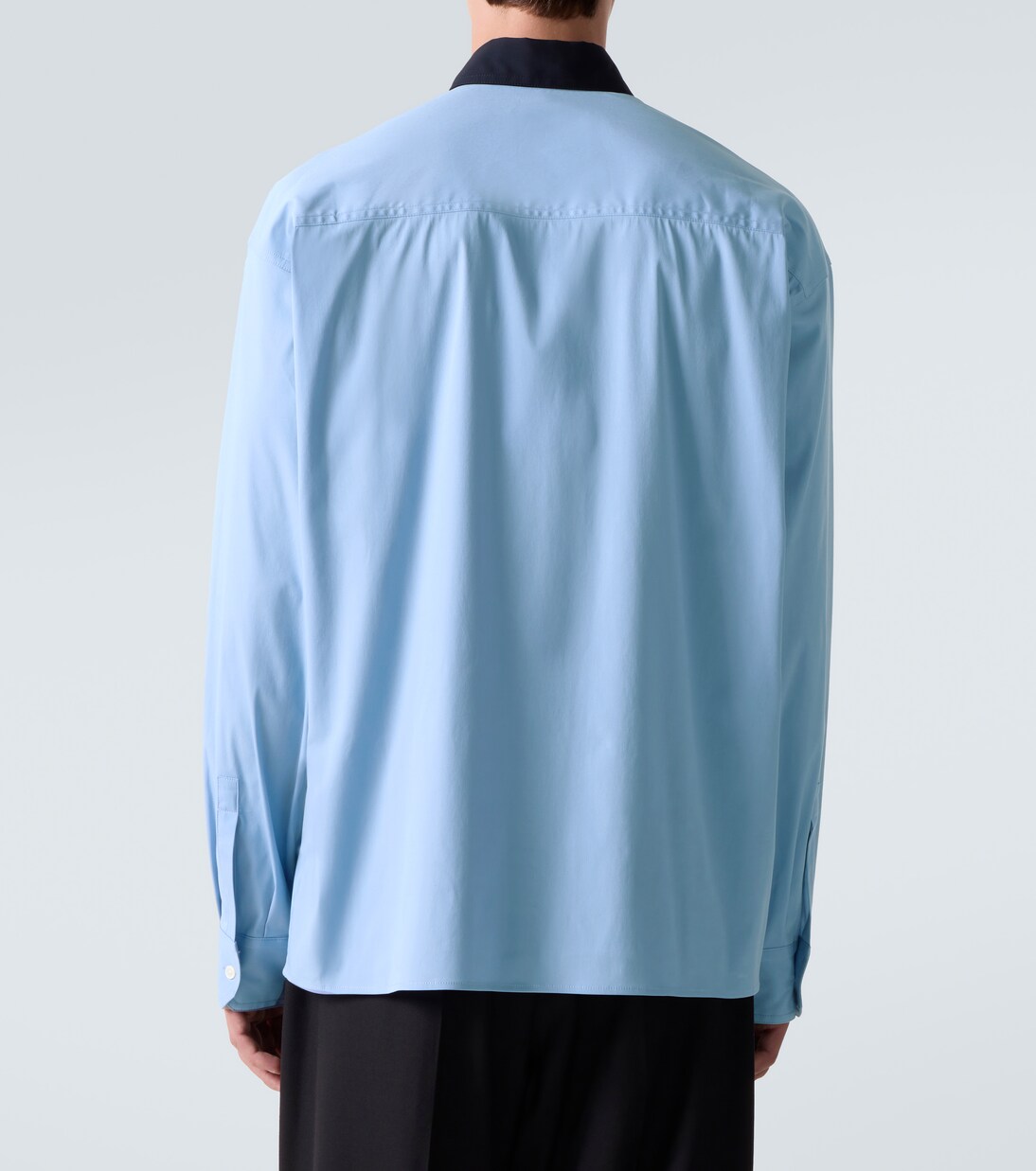 Camisa de popelín en mezcla de algodón | Plan C