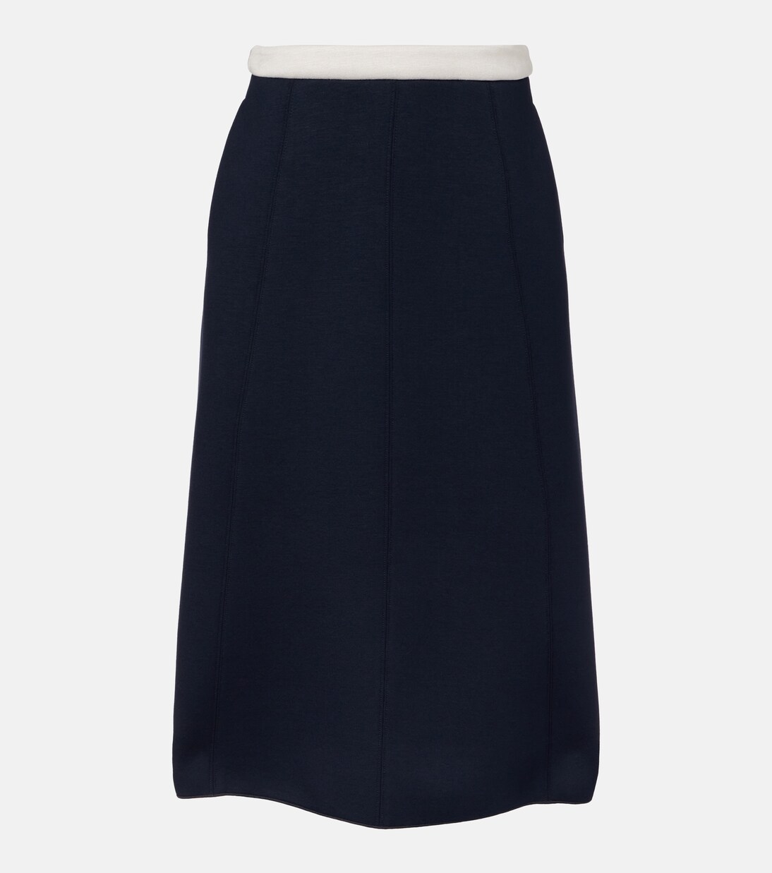 Abaco pleated jersey midi skirt | 'S Max Mara