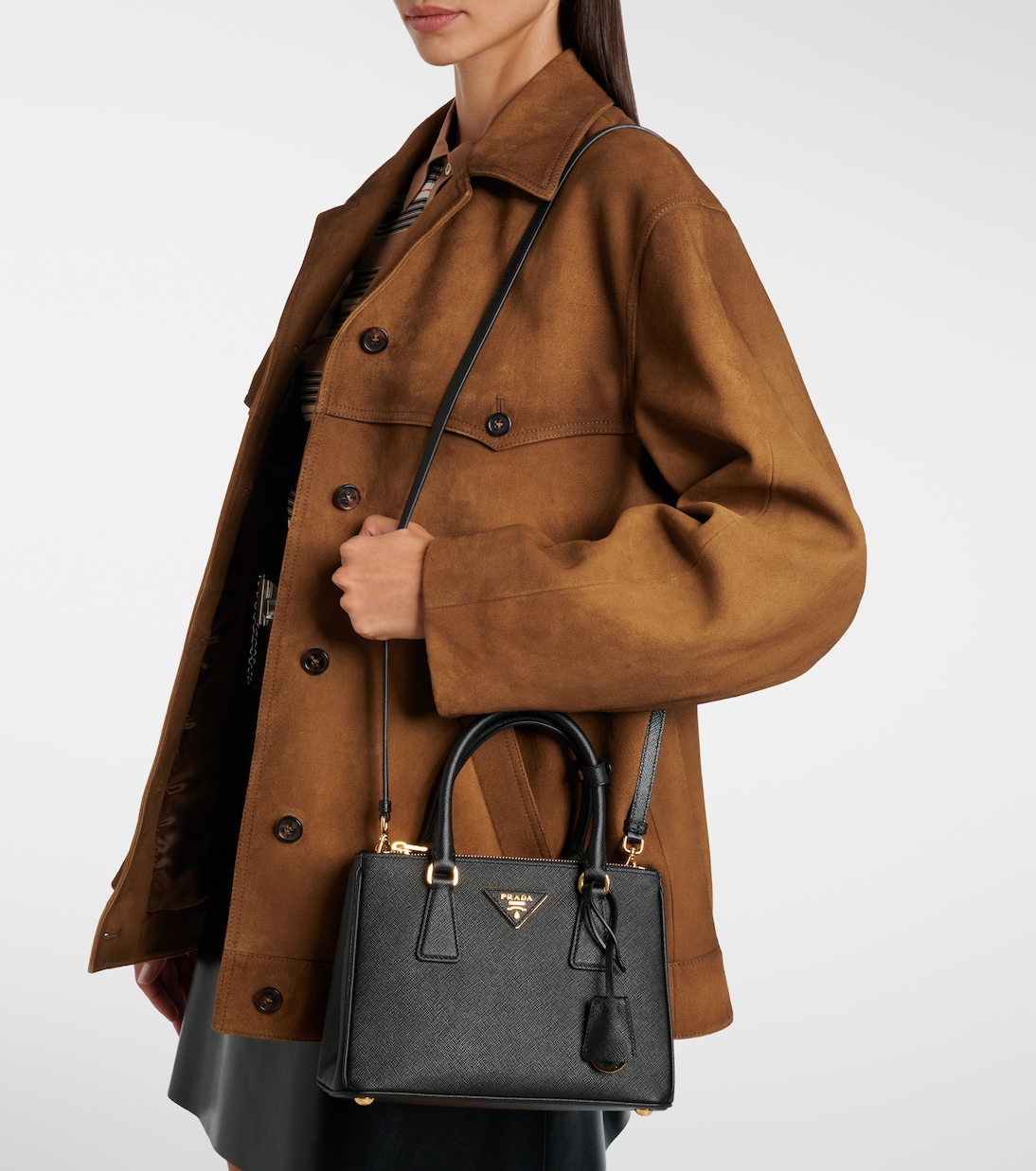 Sac Galleria Saffiano Small en cuir | Prada