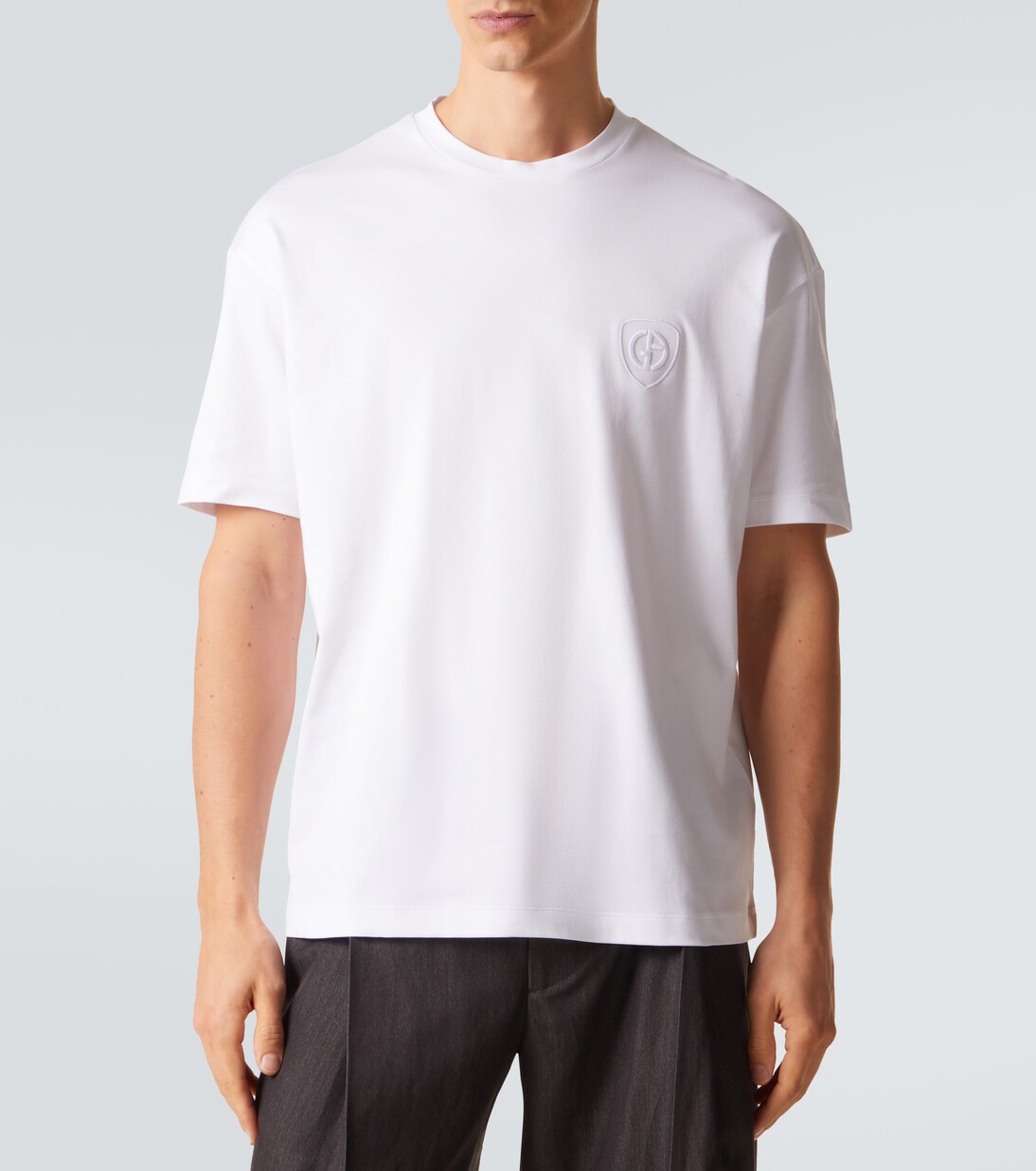 Cotton jersey T-shirt | Giorgio Armani