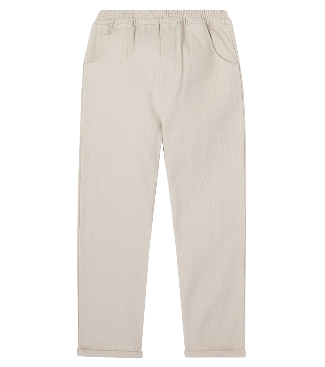 Olb cotton-blend straight pants | Donsje