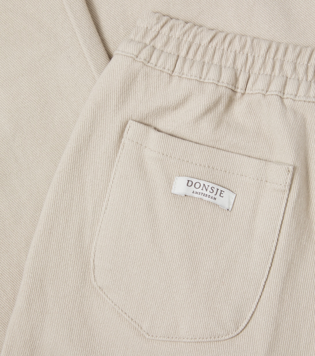 Olb cotton-blend straight pants | Donsje