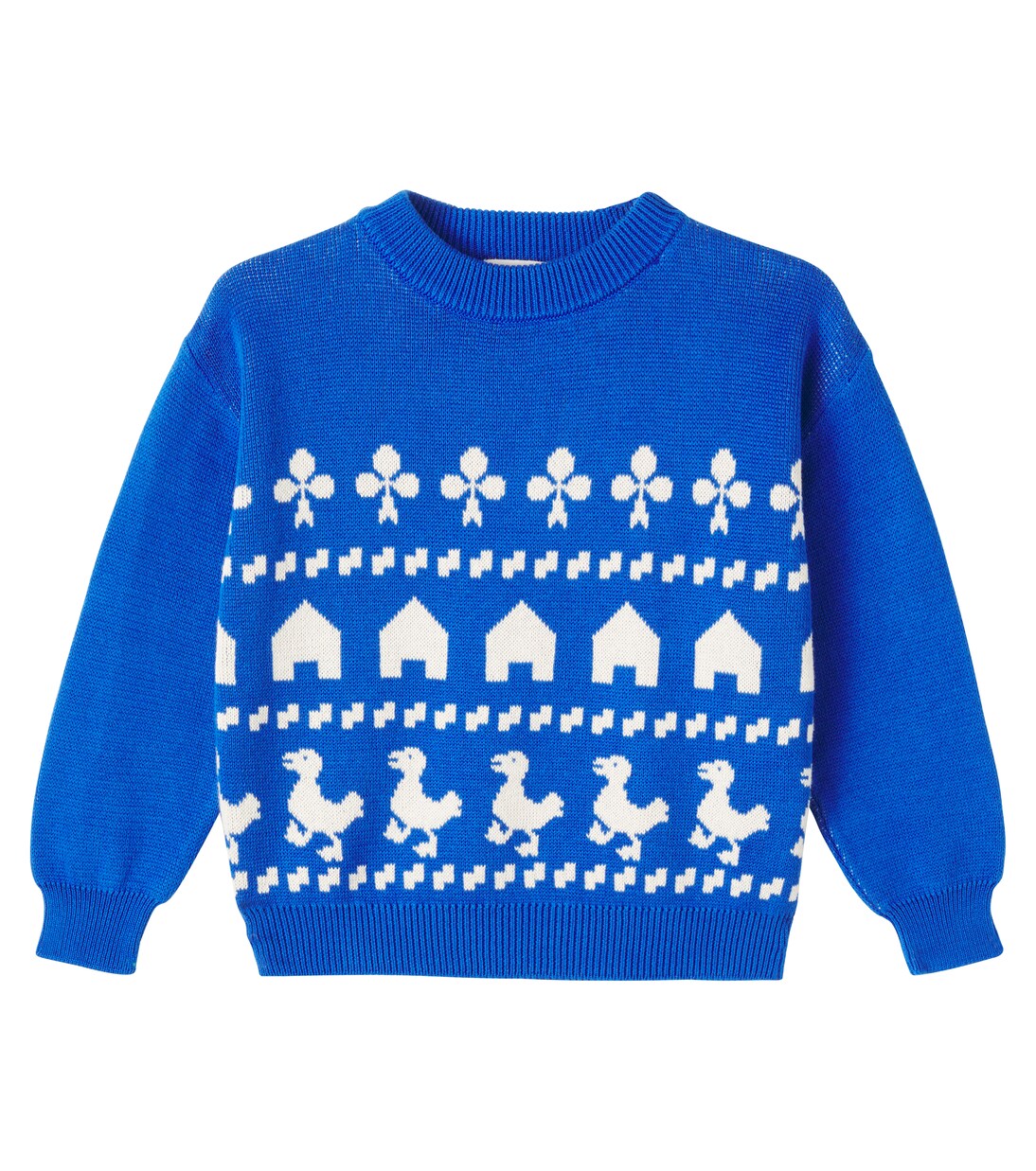 Farm cotton jacquard sweater | Bobo Choses