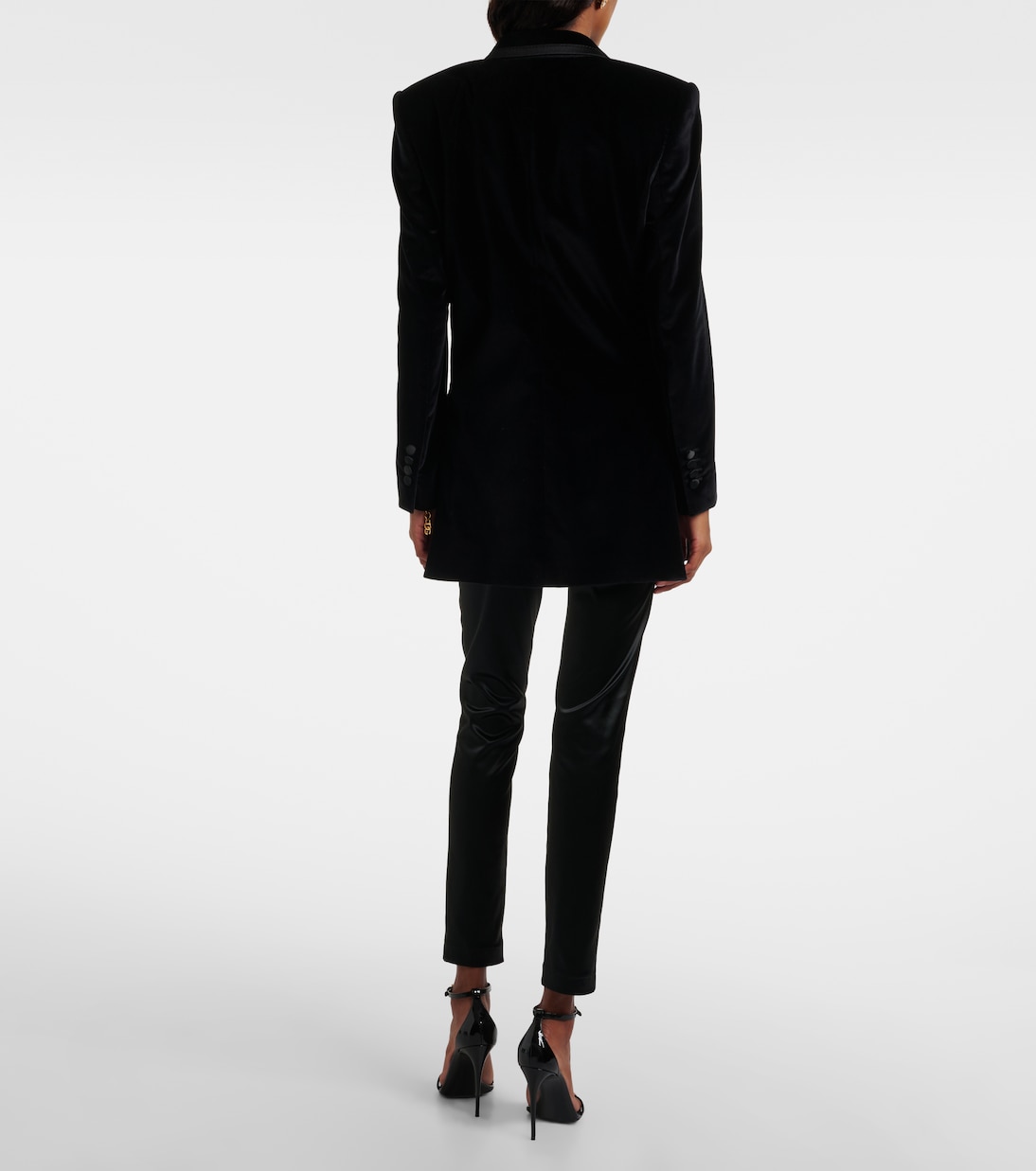 Smokingjacke aus Samt | Dolce&Gabbana