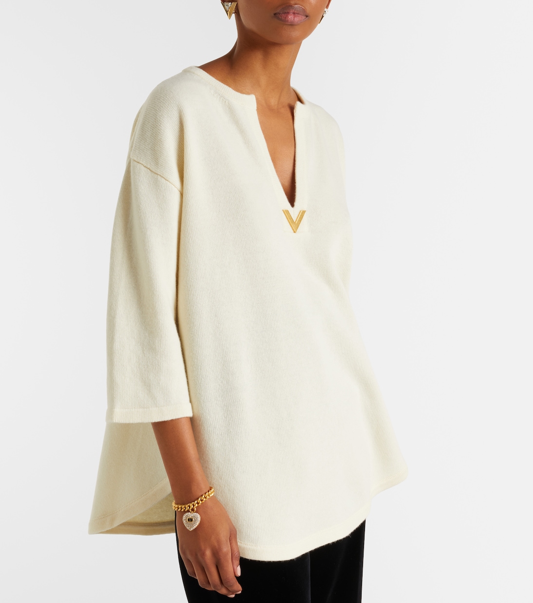 Pullover VGold aus Schurwolle | Valentino