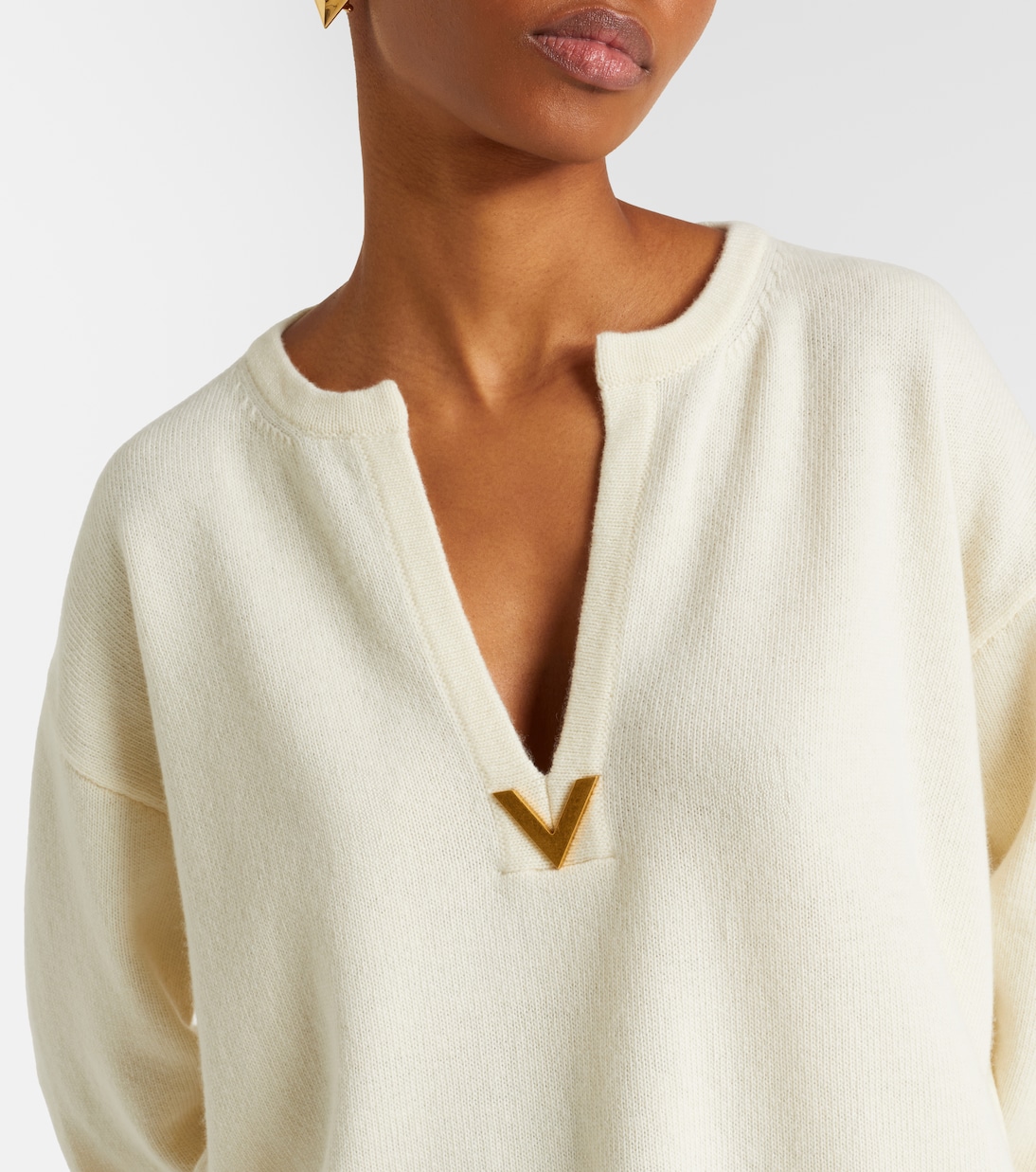 Pullover VGold aus Schurwolle | Valentino