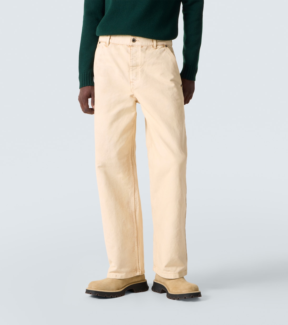 Pantaloni regular in cotone | Loewe