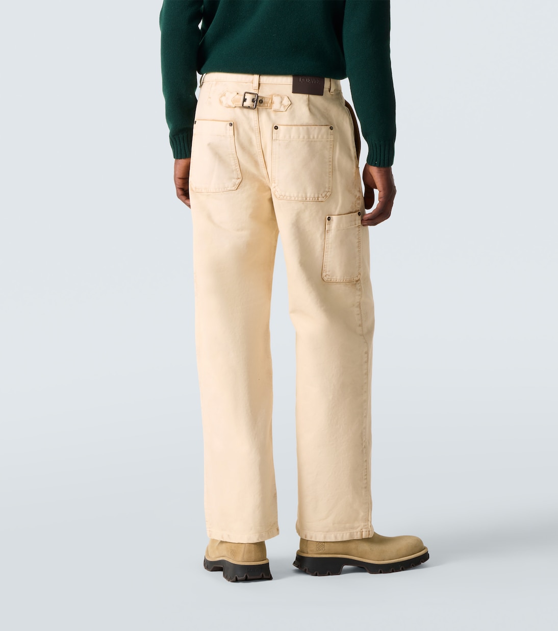 Pantaloni regular in cotone | Loewe