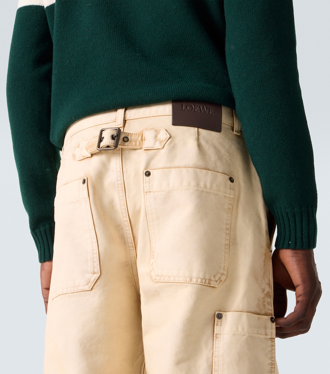 Pantaloni regular in cotone | Loewe