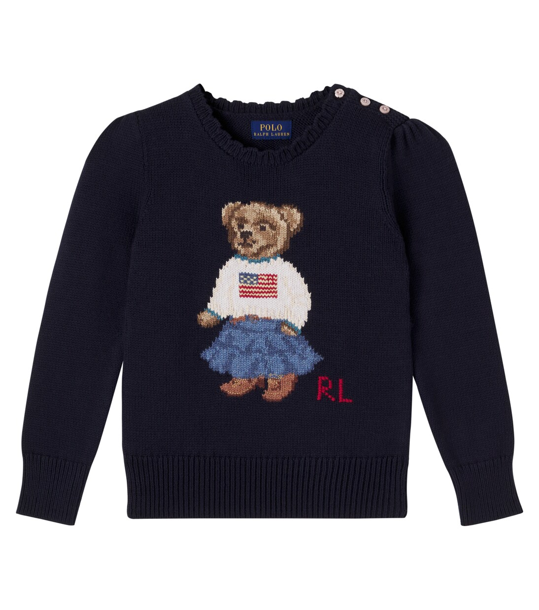 Polo Bear cotton sweater | Polo Ralph Lauren Kids