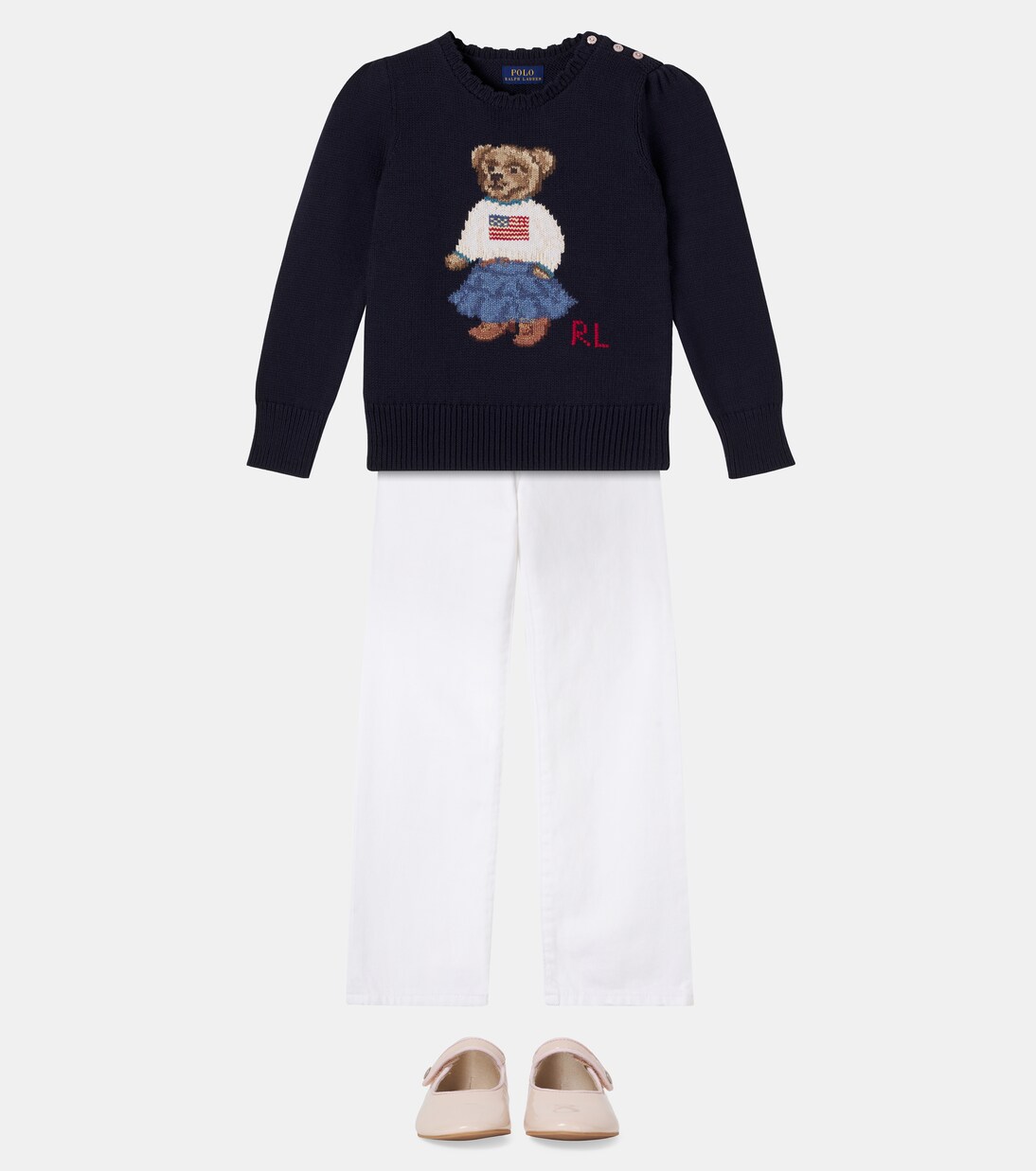 Polo Bear cotton sweater | Polo Ralph Lauren Kids