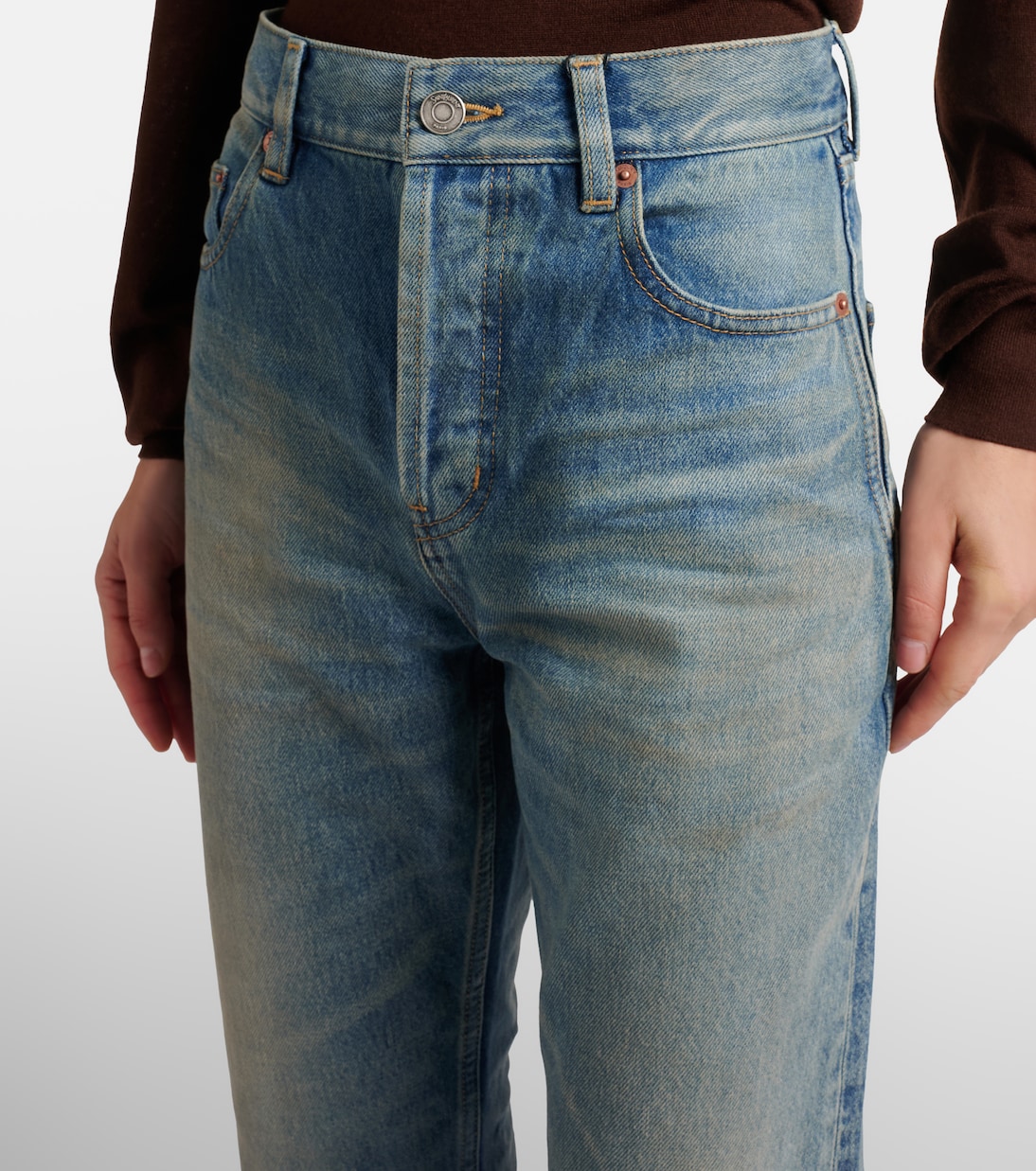 Jeans slim cropped anni ‘90 | Saint Laurent