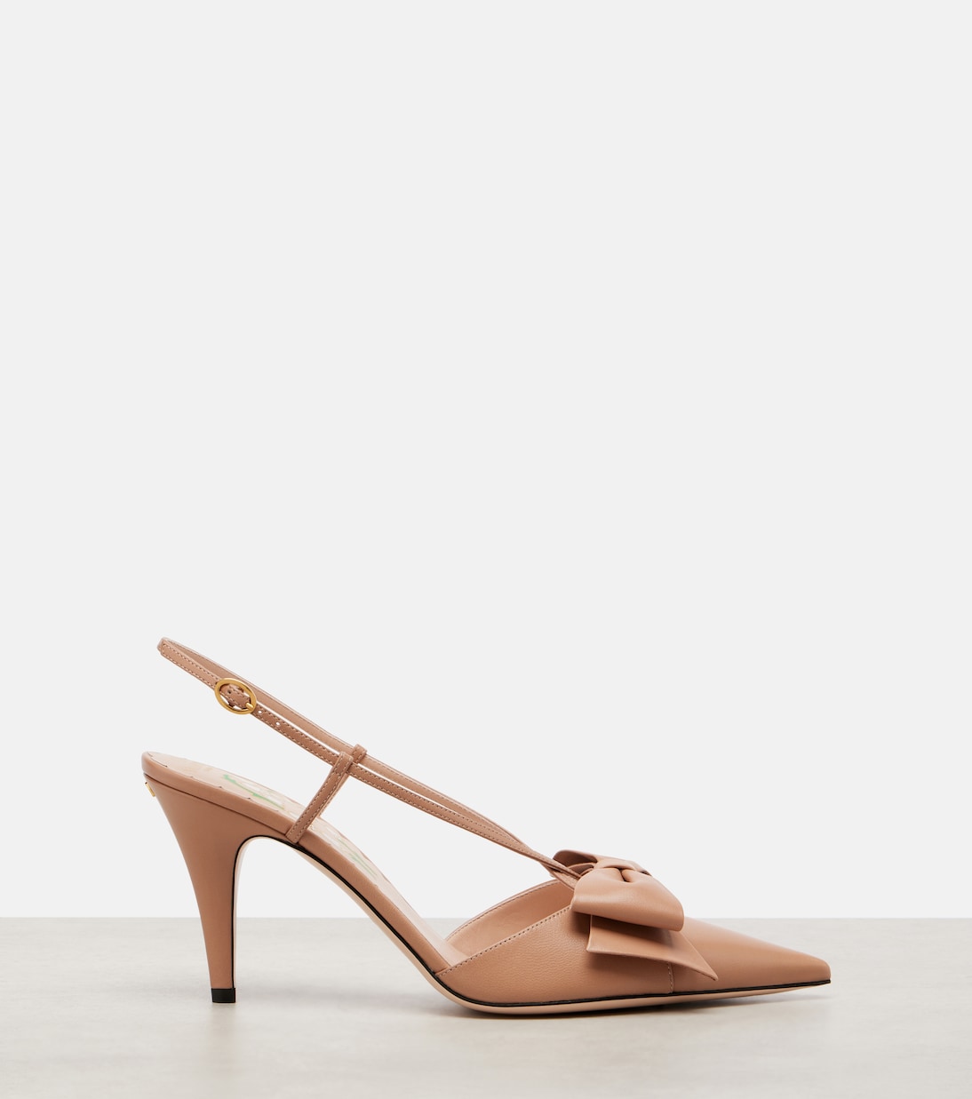 Bowow 85 leather slingback pumps | Valentino Garavani