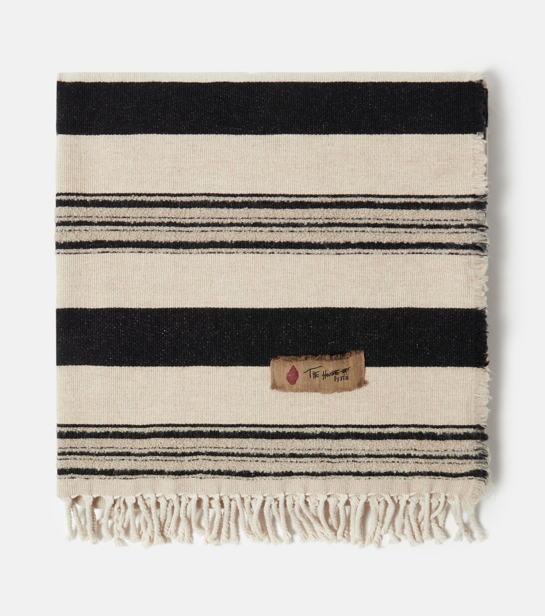 Amnesia cotton and wool-blend throw | The House of Lyria