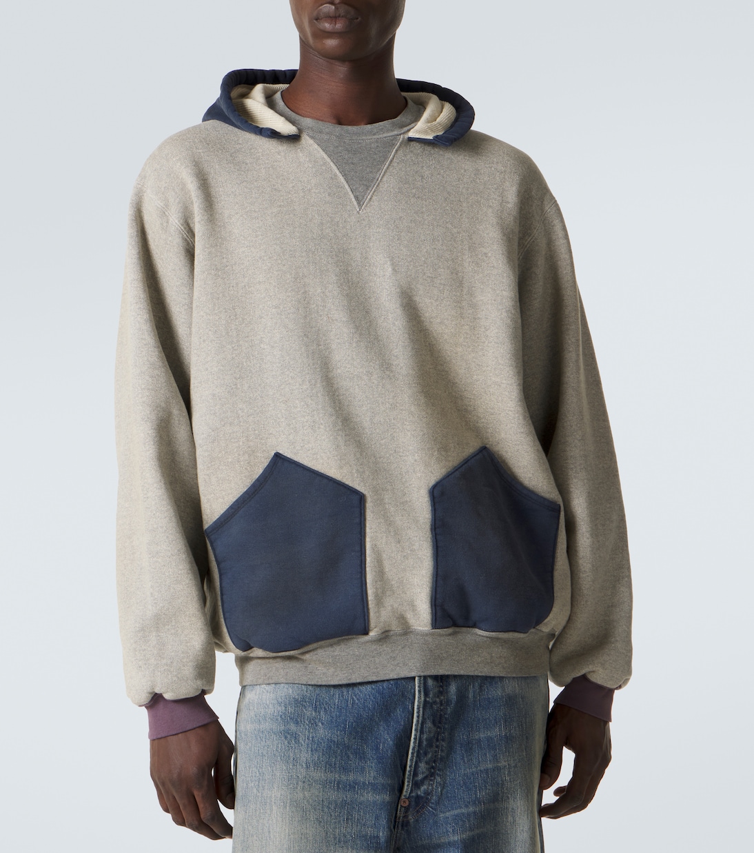 Cotton fleece hoodie | A.Presse
