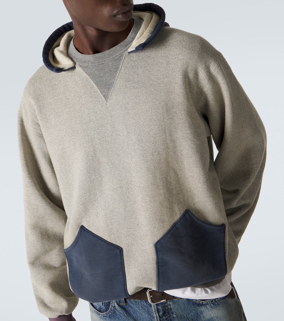 Cotton fleece hoodie | A.Presse