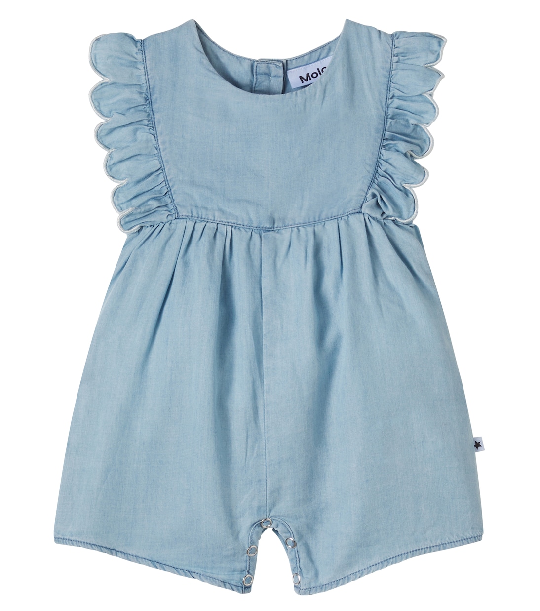 Baby Fernanda ruffled playsuit | Molo